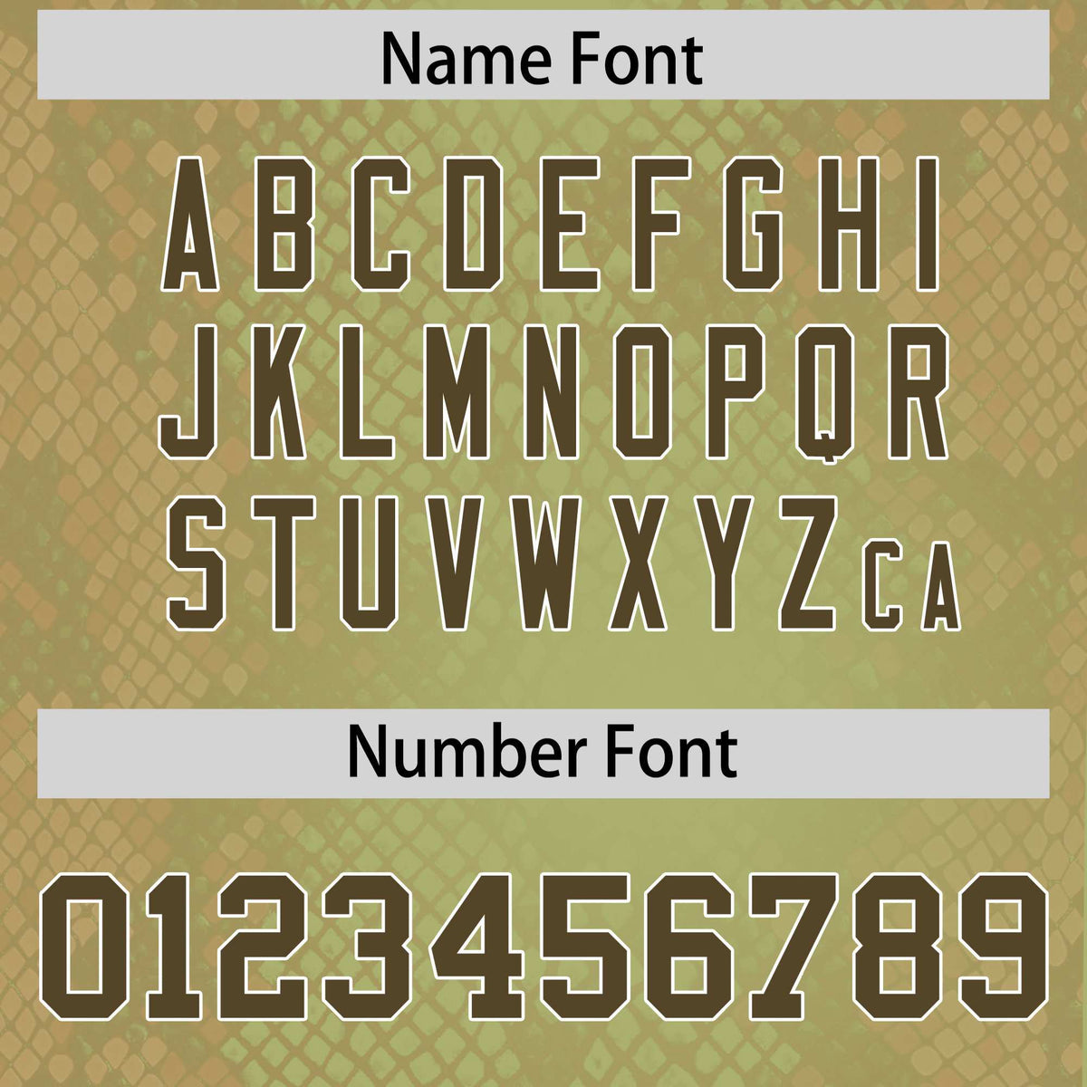 Custom Champagne Personalized Snakeskin Graffiti Pattern Authentic Football Jersey