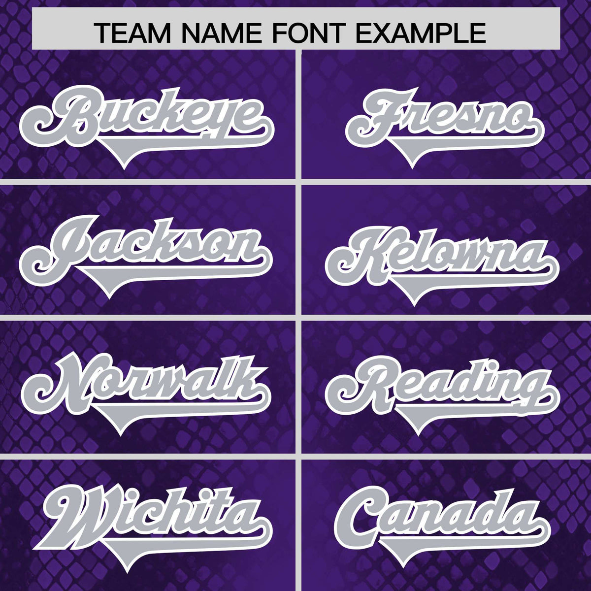 Custom Purple Personalized Snakeskin Graffiti Pattern Authentic Football Jersey