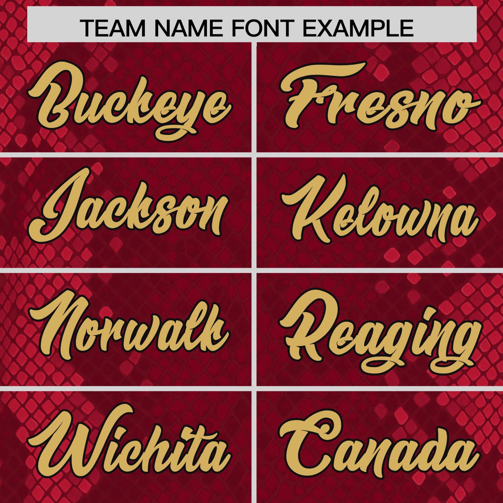 Custom Crimson Personalized Snakeskin Graffiti Pattern Authentic Football Jersey