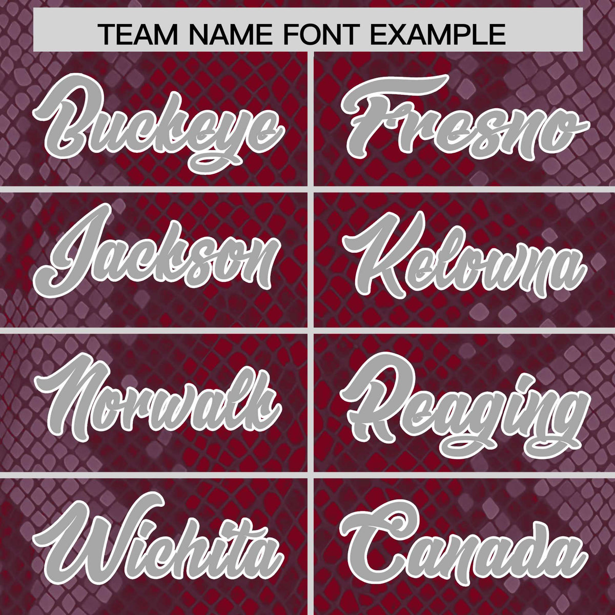 Custom Crimson Personalized Snakeskin Graffiti Pattern Authentic Football Jersey