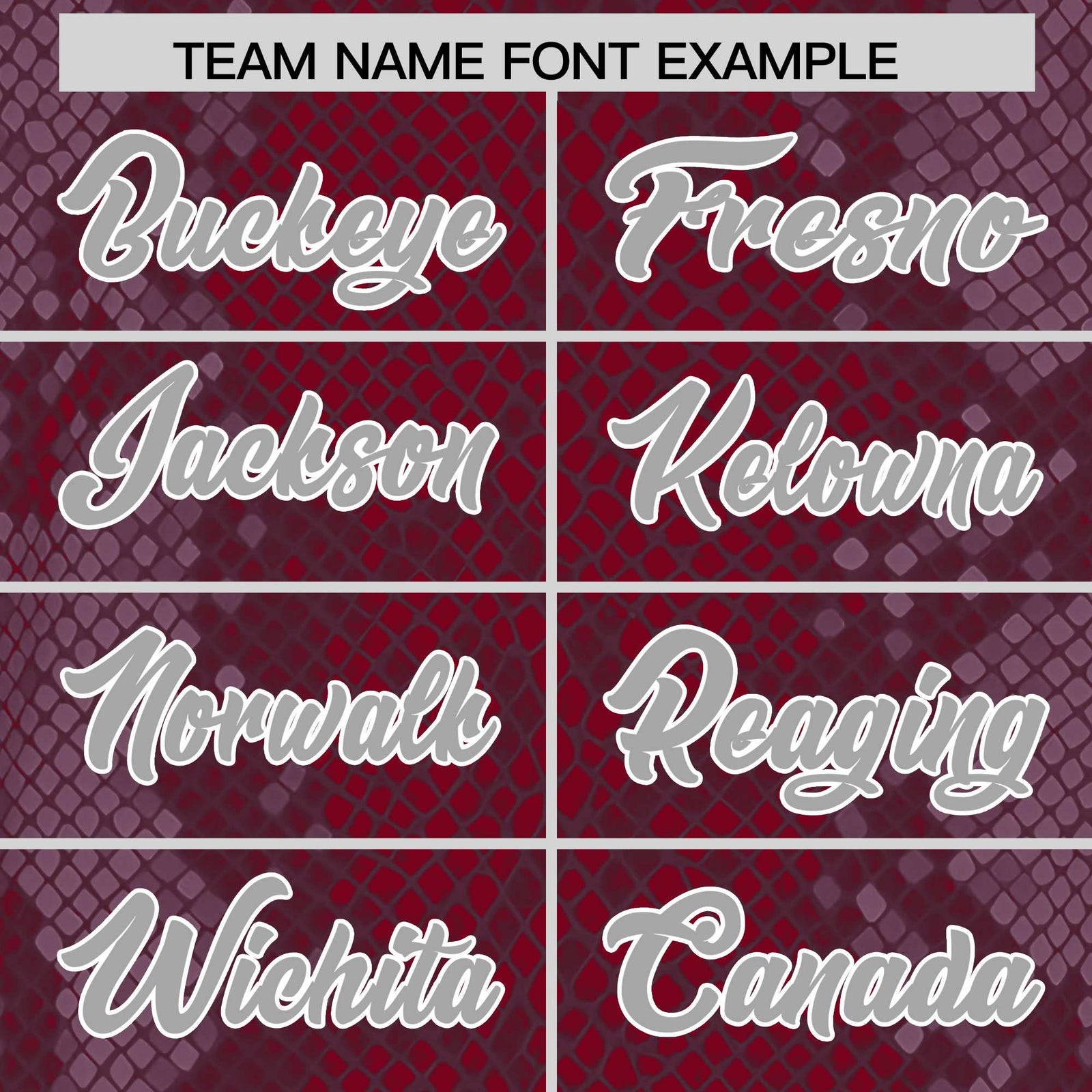 Custom Crimson Personalized Snakeskin Graffiti Pattern Authentic Football Jersey