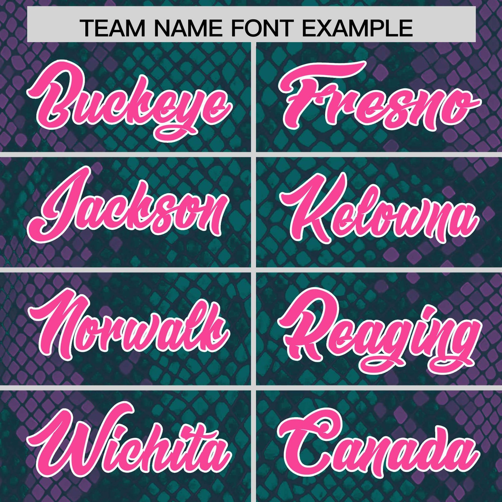 Custom Aqua Personalized Snakeskin Graffiti Pattern Authentic Football Jersey