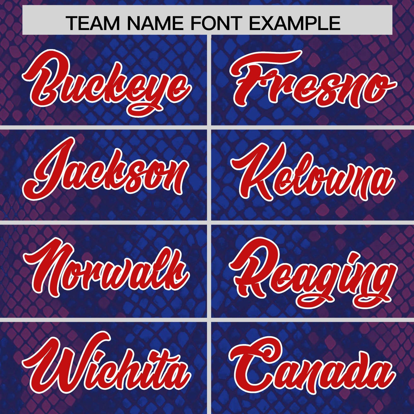 Custom Royal Personalized Snakeskin Graffiti Pattern Authentic Football Jersey