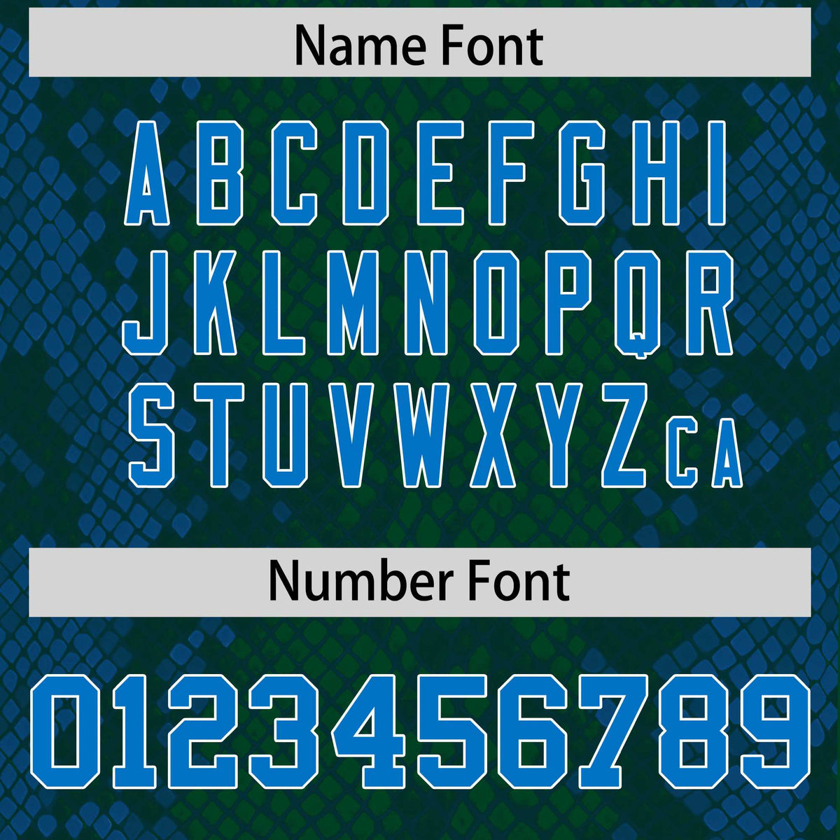 Custom Green Personalized Snakeskin Graffiti Pattern Authentic Football Jersey