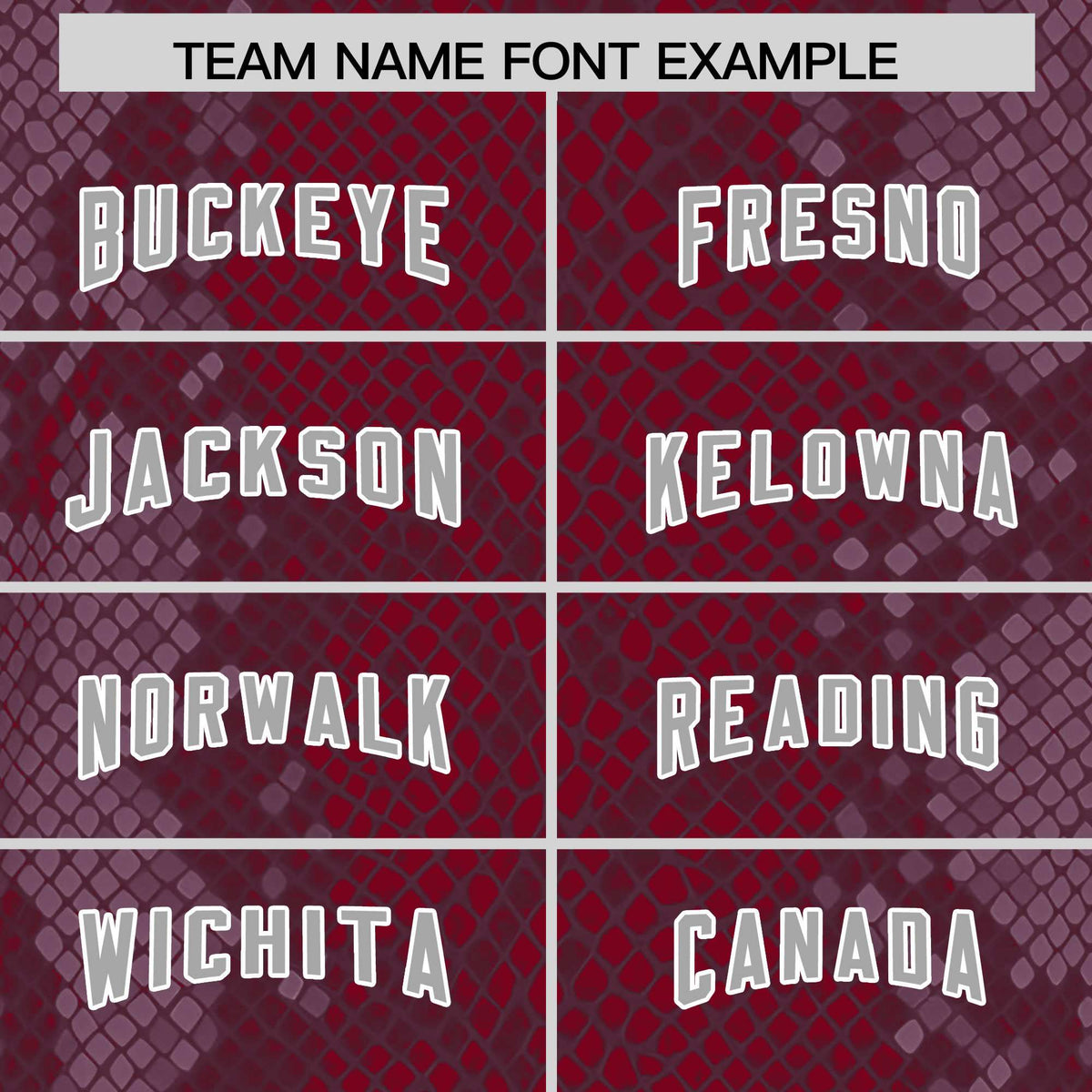 Custom Crimson Personalized Snakeskin Graffiti Pattern Authentic Football Jersey