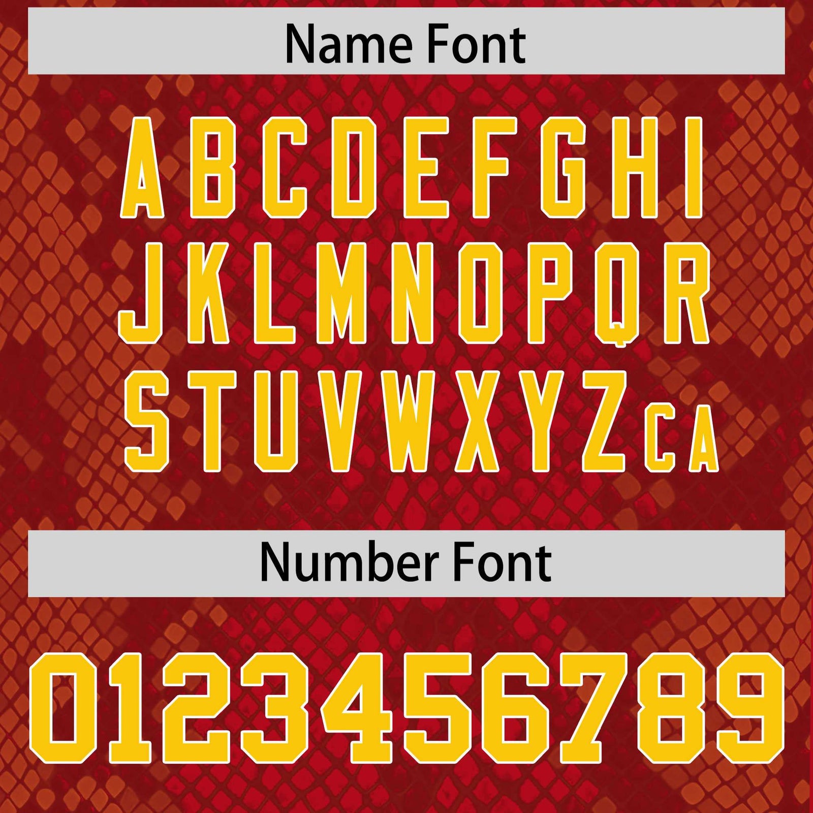 Custom Red Personalized Snakeskin Graffiti Pattern Authentic Football Jersey