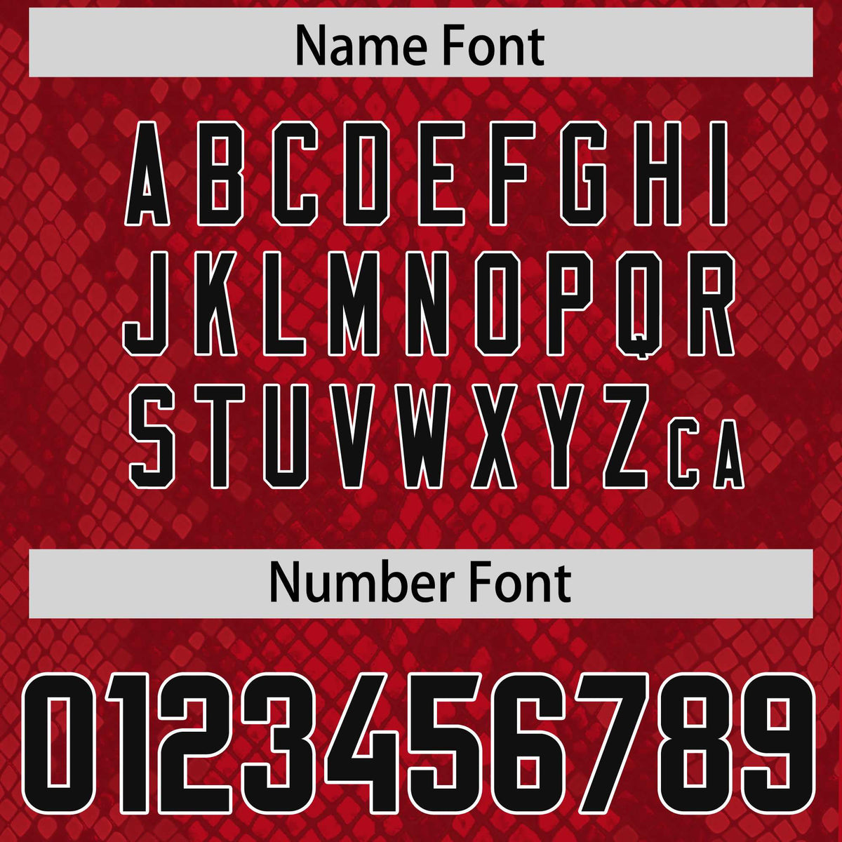 Custom Red Personalized Snakeskin Graffiti Pattern Authentic Football Jersey