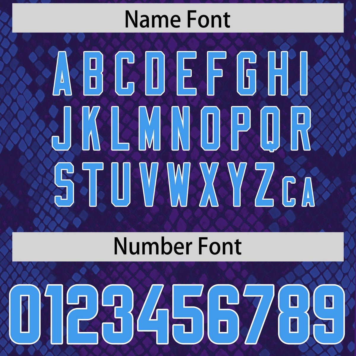 Custom Purple Personalized Snakeskin Graffiti Pattern Authentic Football Jersey