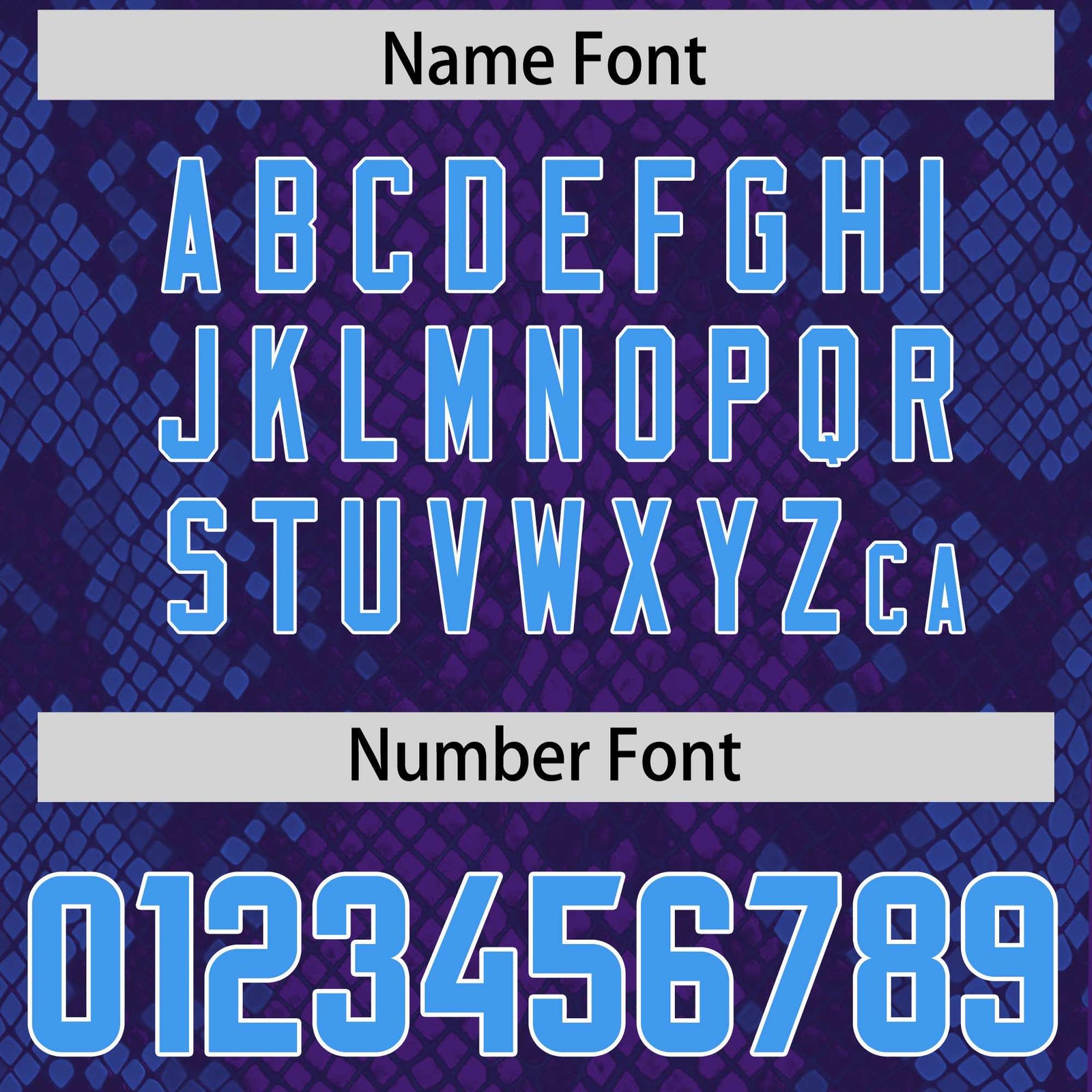 Custom Purple Personalized Snakeskin Graffiti Pattern Authentic Football Jersey