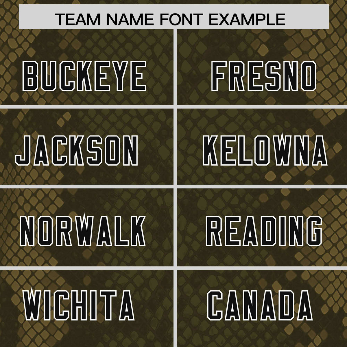 Custom Olive Personalized Snakeskin Graffiti Pattern Authentic Football Jersey