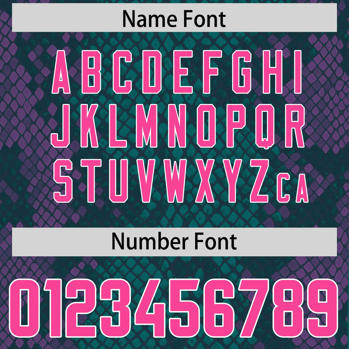 Custom Aqua Personalized Snakeskin Graffiti Pattern Authentic Football Jersey