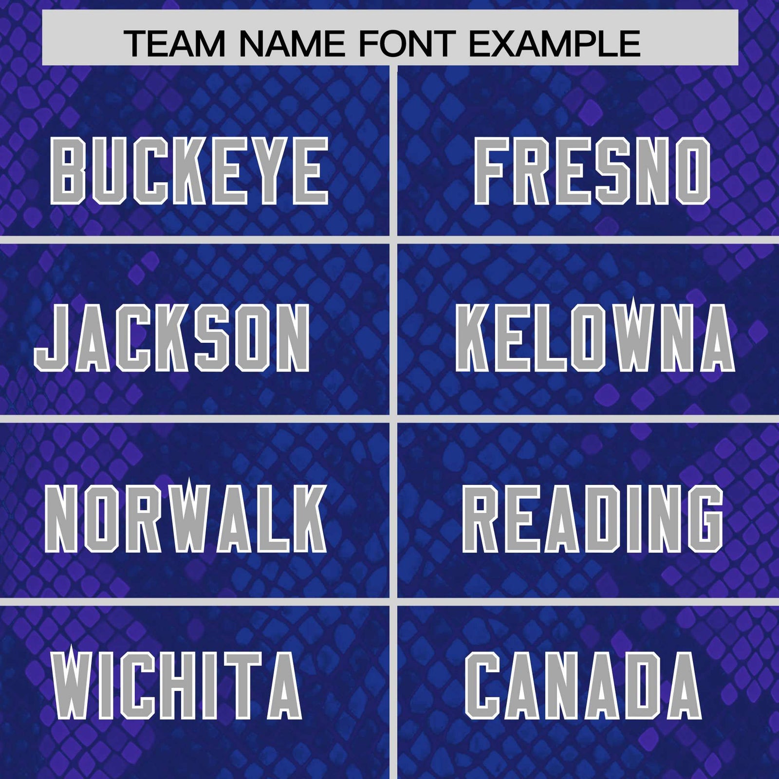 Custom Royal Personalized Snakeskin Graffiti Pattern Authentic Football Jersey