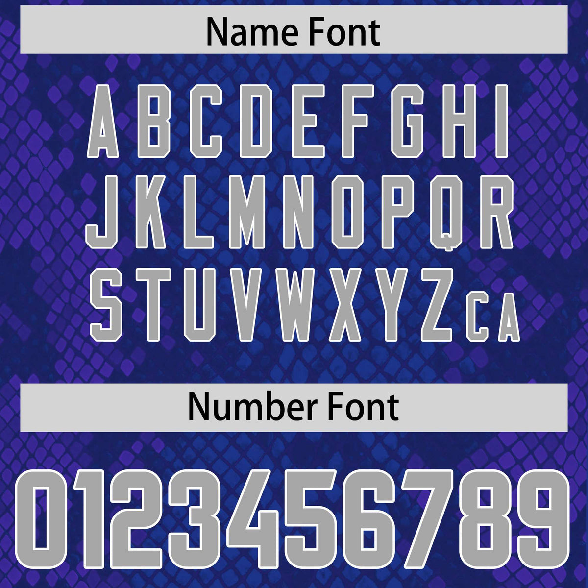 Custom Royal Personalized Snakeskin Graffiti Pattern Authentic Football Jersey