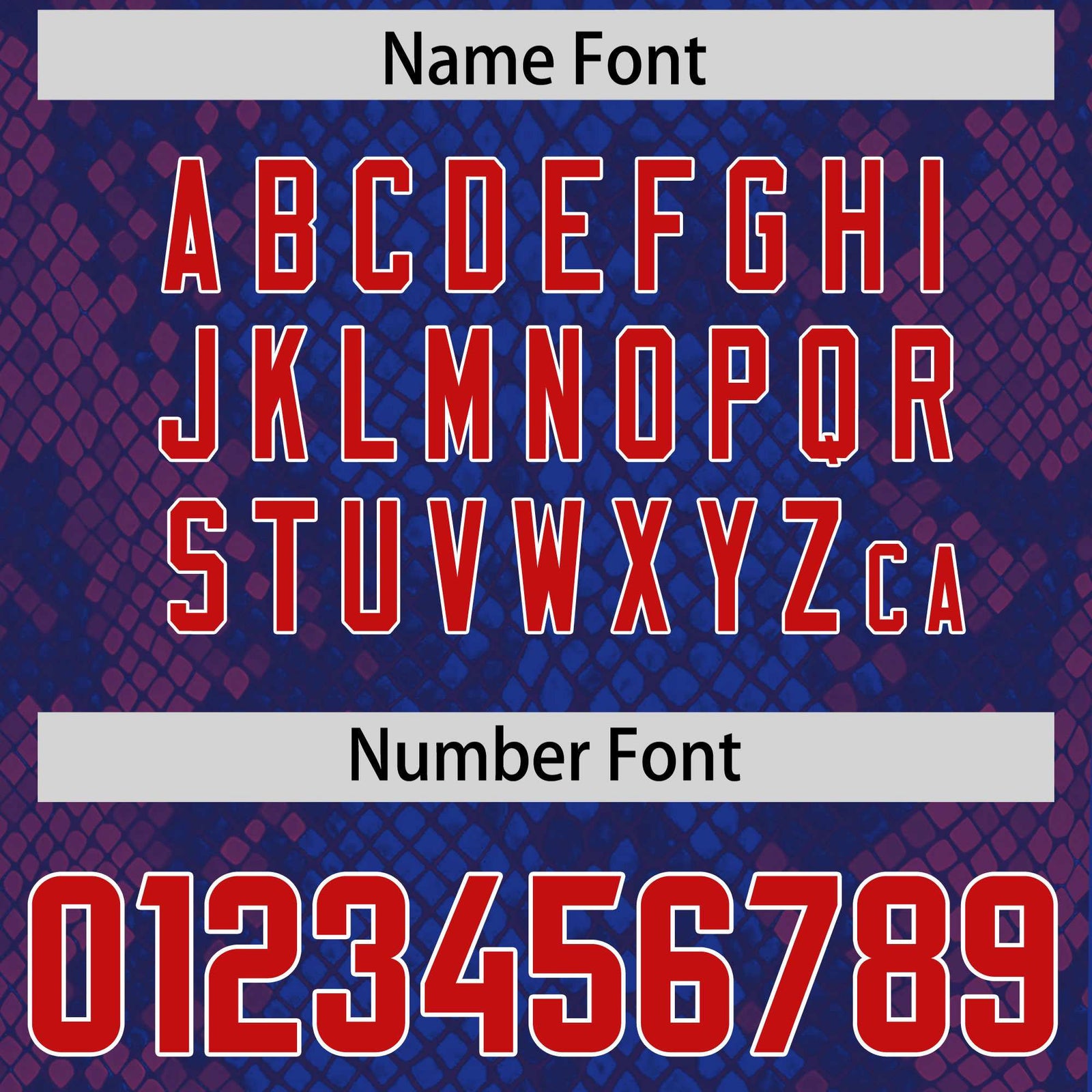 Custom Royal Personalized Snakeskin Graffiti Pattern Authentic Football Jersey