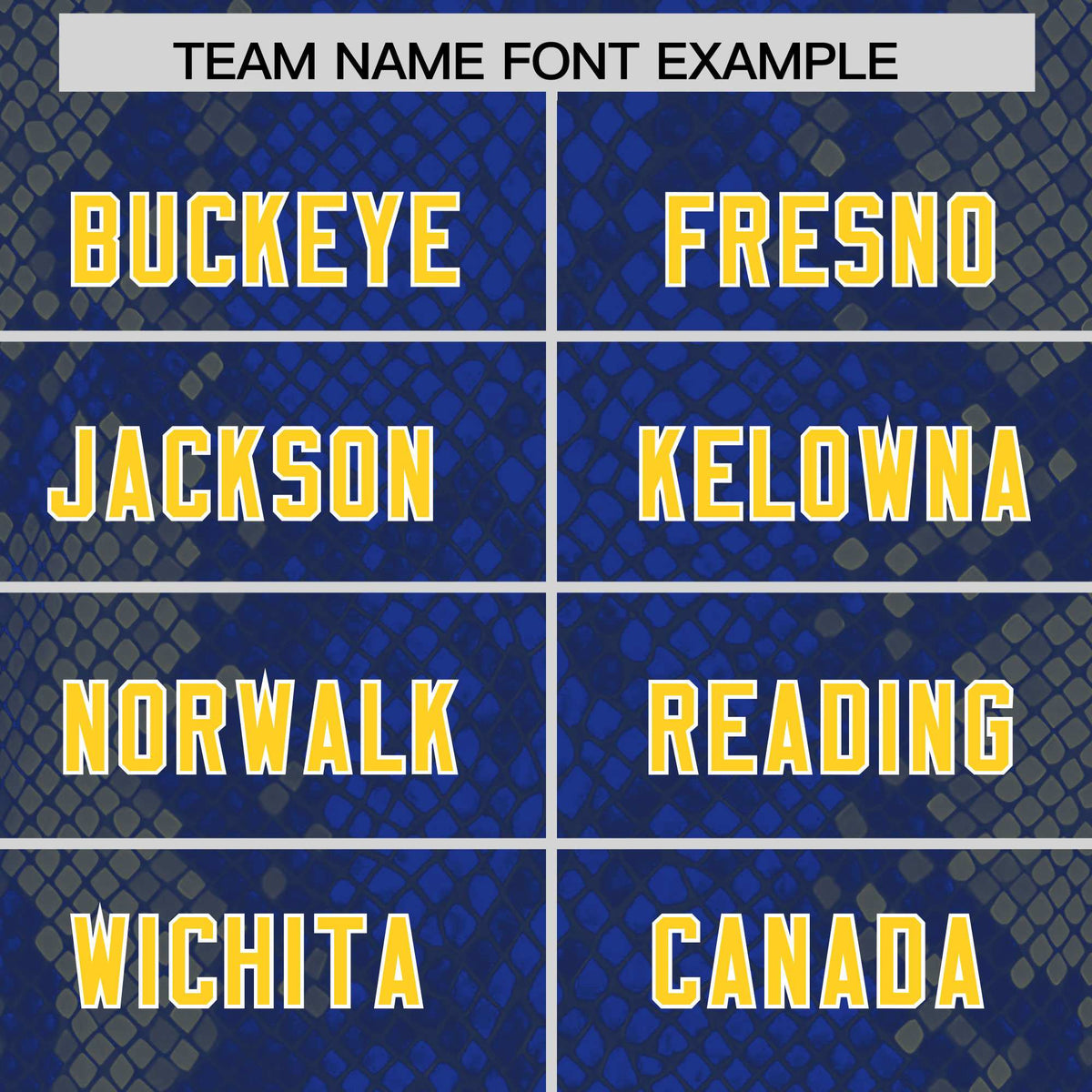 Custom Royal Personalized Snakeskin Graffiti Pattern Authentic Football Jersey