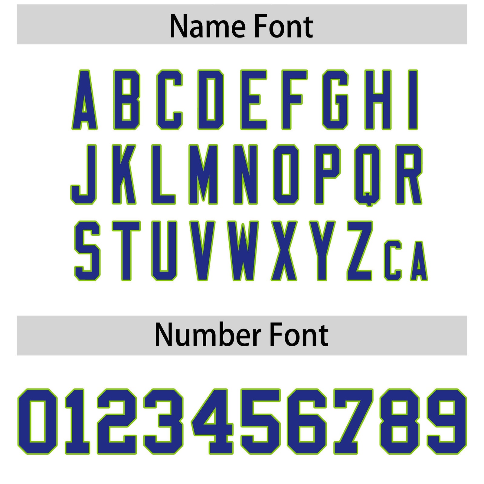 Custom Flag Football Jersey | White Neon Green Color Block For Youth & Men | Add Name, Number & Logo | KXKSHOP