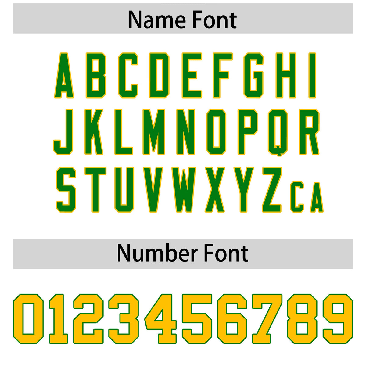 Custom Flag Football Jersey | White Kelly Green Color Block For Youth &amp; Men | Add Name, Number &amp; Logo | KXKSHOP