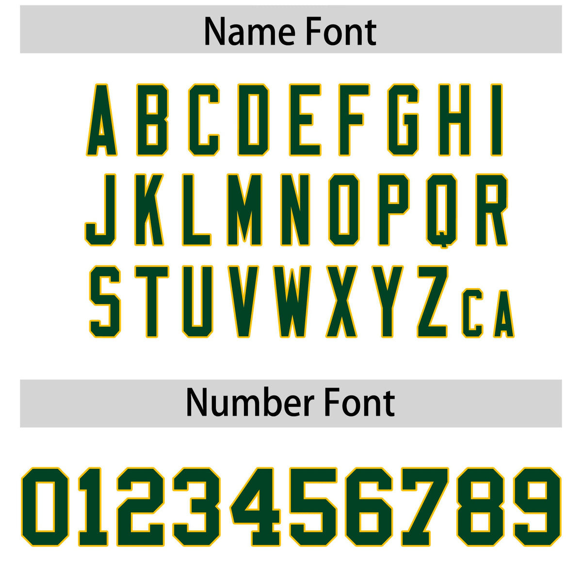 Custom Flag Football Jersey | White Green Color Block For Youth &amp; Men | Add Name, Number &amp; Logo | KXKSHOP