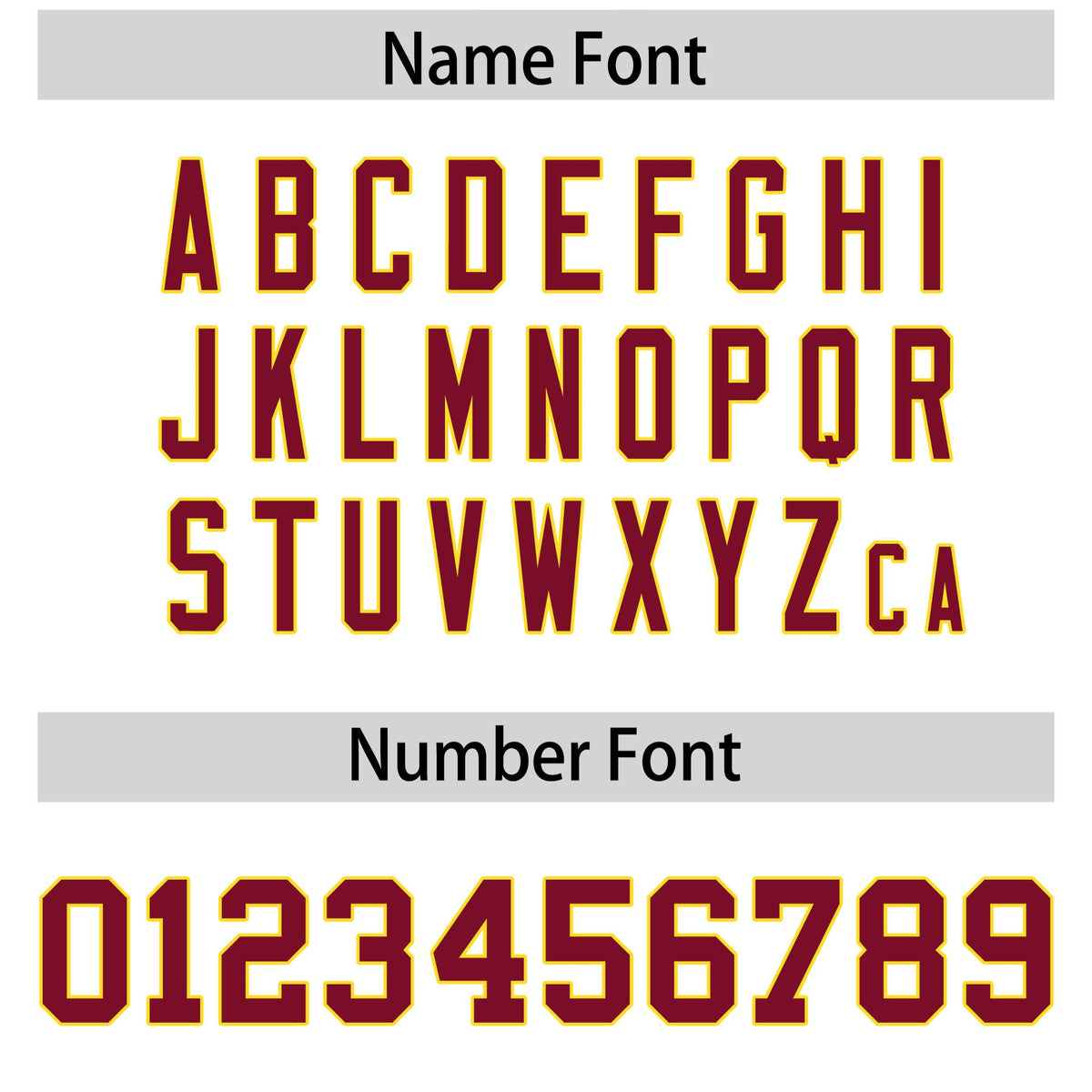 Custom Flag Football Jersey | White Cardinal Color Block For Youth &amp; Men | Add Name, Number &amp; Logo | KXKSHOP