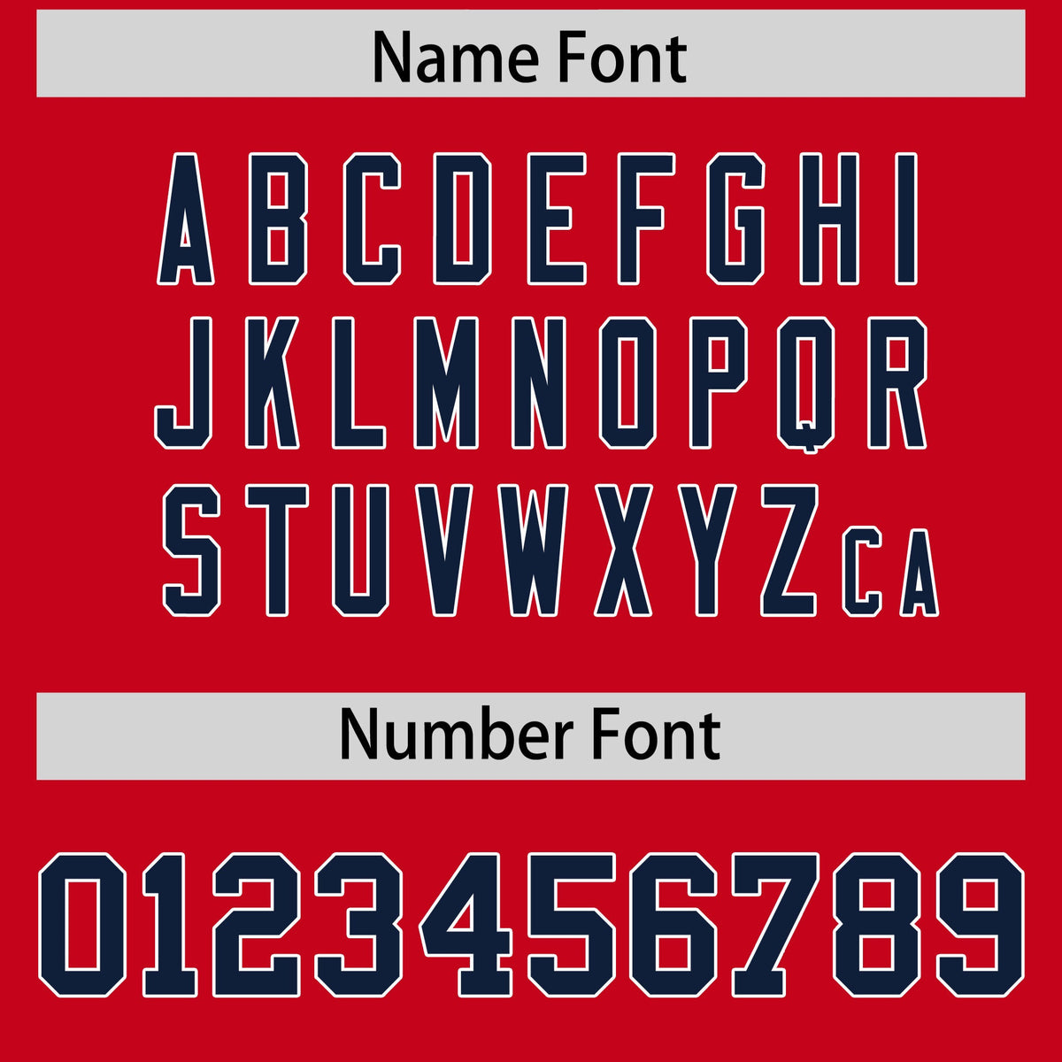 Custom Flag Football Jersey | Red Navy Color Block For Youth &amp; Men | Add Name, Number &amp; Logo | KXKSHOP