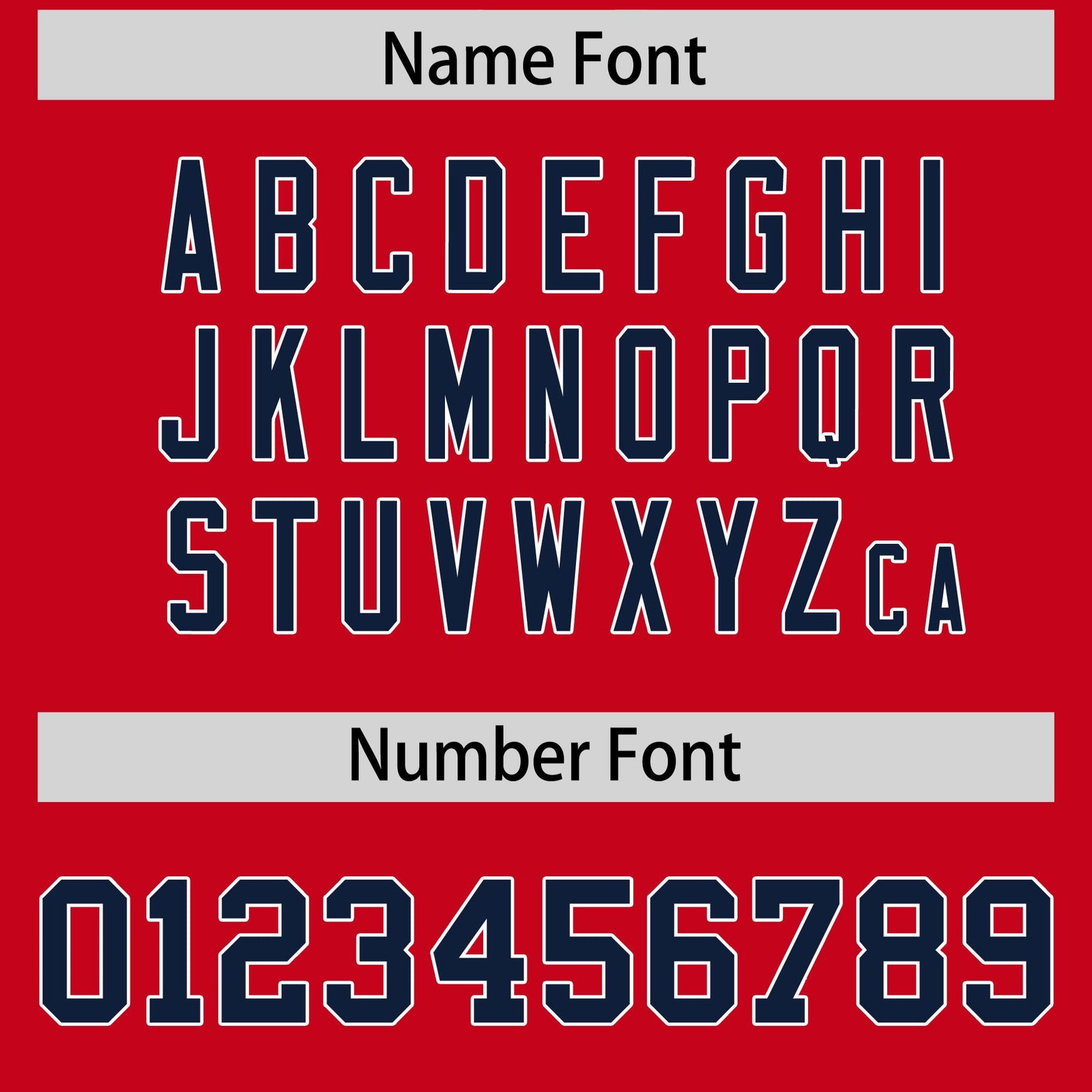 Custom Flag Football Jersey | Red Navy Color Block For Youth & Men | Add Name, Number & Logo | KXKSHOP