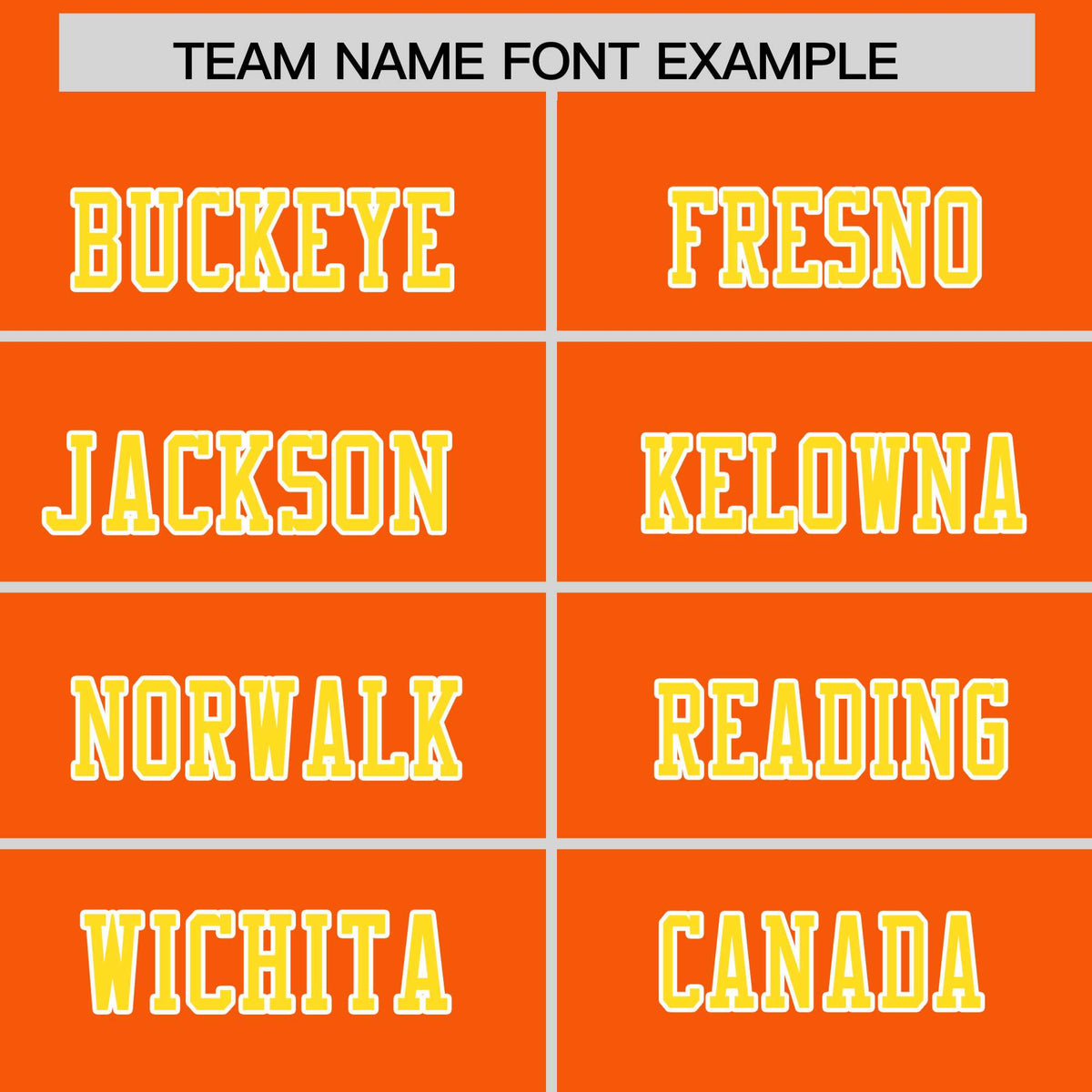 Custom Flag Football Jersey | Orange Gold Color Block For Youth &amp; Men | Add Name, Number &amp; Logo | KXKSHOP