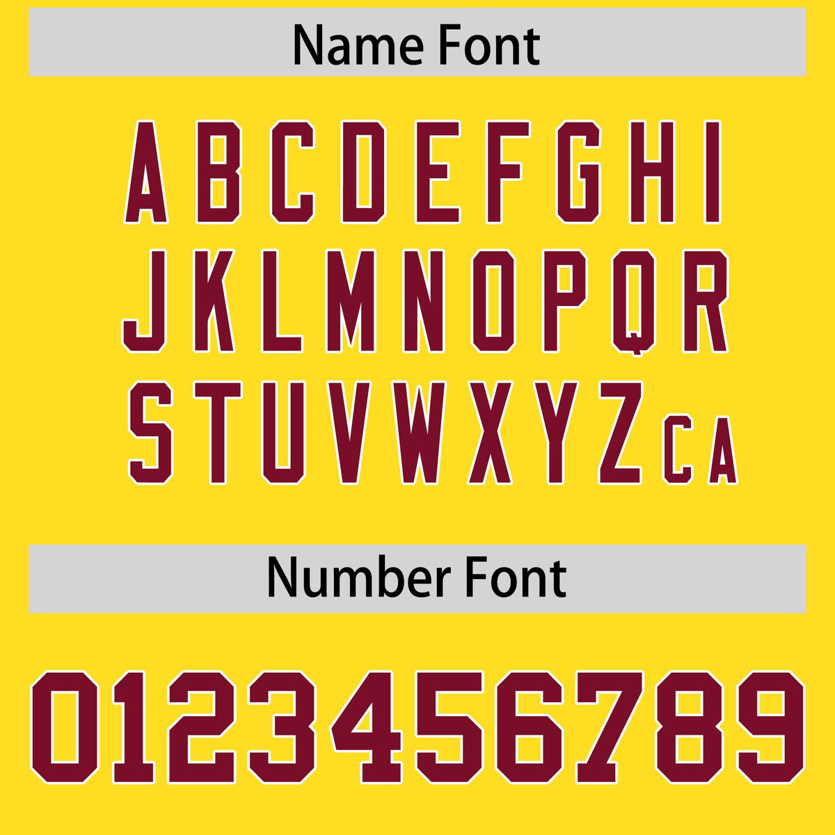 Custom Flag Football Jersey | Gold Crimson Color Block For Youth &amp; Men | Add Name, Number &amp; Logo | KXKSHOP