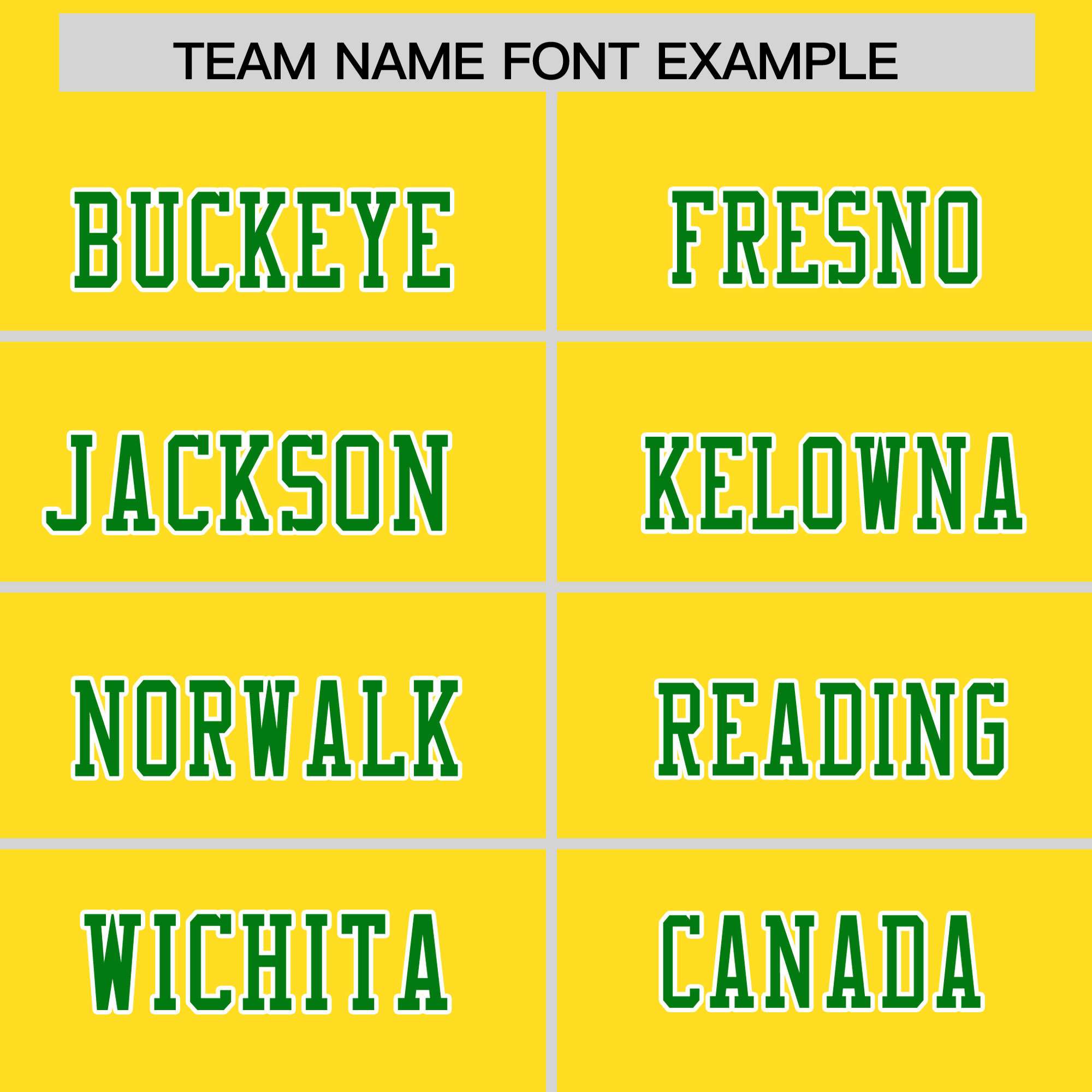 Custom Flag Football Jersey | Gold Kelly Green Color Block For Youth & Men | Add Name, Number & Logo | KXKSHOP
