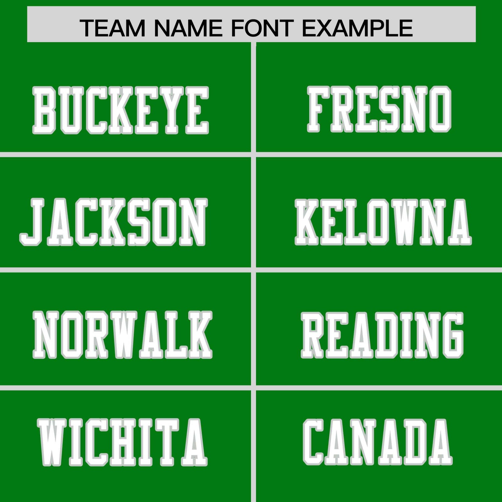 Custom Flag Football Jersey | Kelly Green Gray Color Block For Youth & Men | Add Name, Number & Logo | KXKSHOP