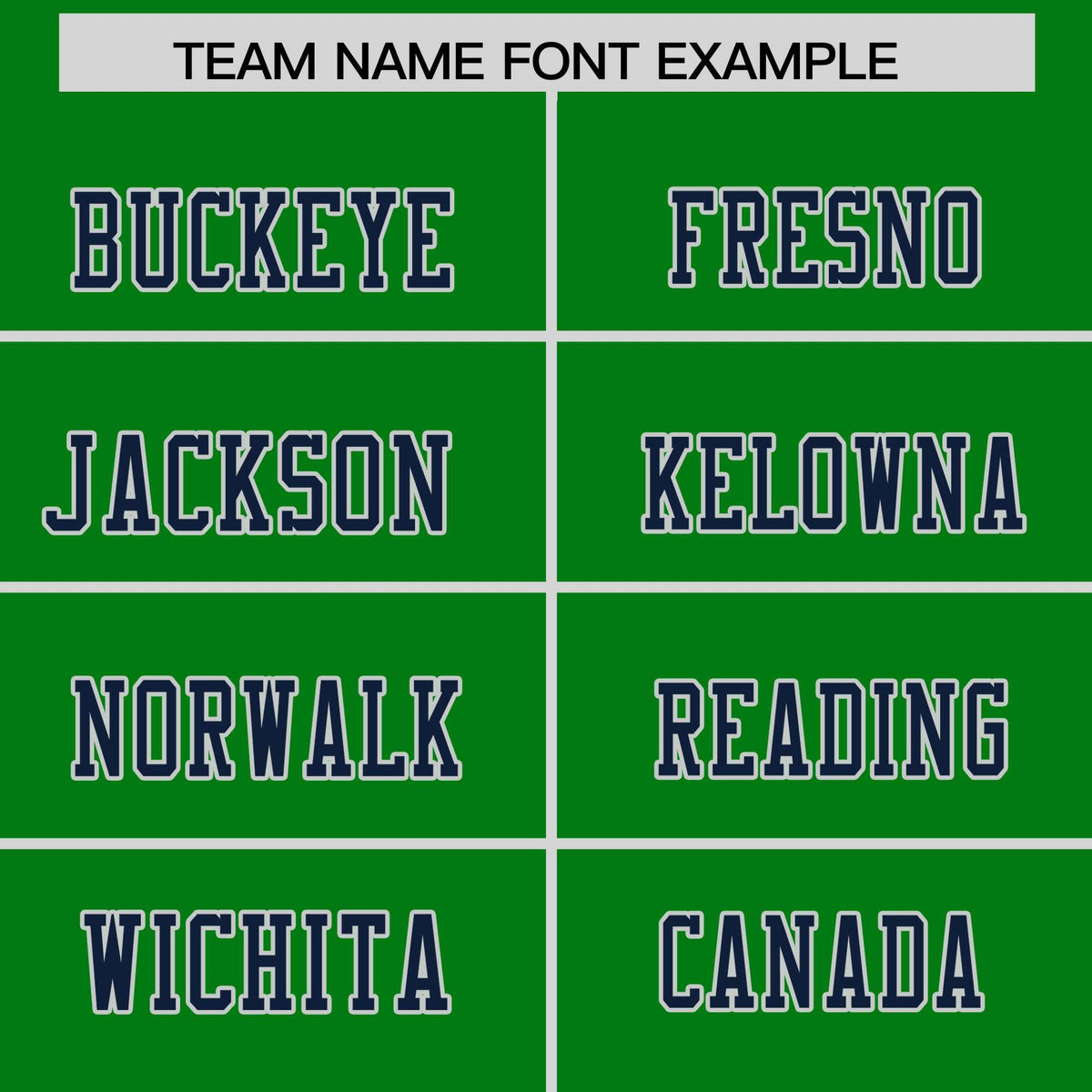 Custom Flag Football Jersey | Kelly Green Navy Color Block For Youth &amp; Men | Add Name, Number &amp; Logo | KXKSHOP