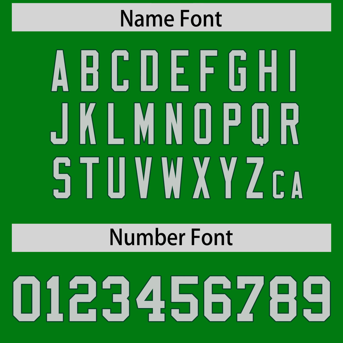 Custom Flag Football Jersey | Kelly Green Navy Color Block For Youth &amp; Men | Add Name, Number &amp; Logo | KXKSHOP