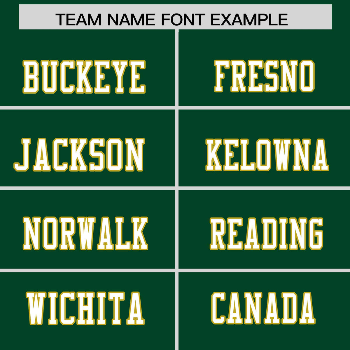 Custom Flag Football Jersey | Green Old Gold Color Block For Youth &amp; Men | Add Name, Number &amp; Logo | KXKSHOP