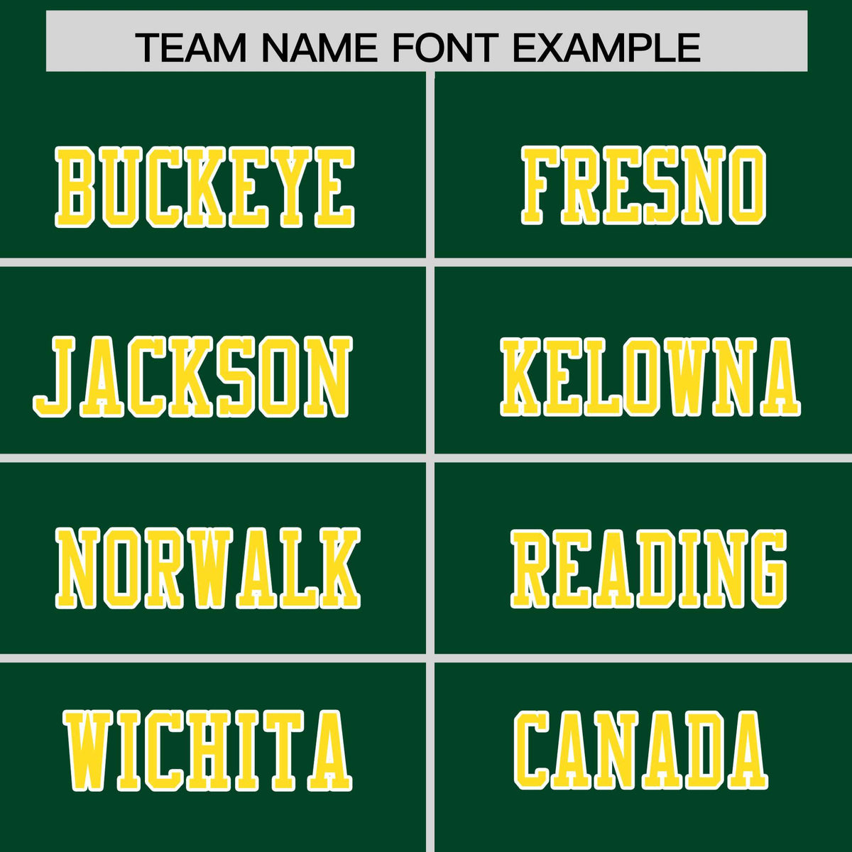 Custom Flag Football Jersey | Green Gold Color Block For Youth &amp; Men | Add Name, Number &amp; Logo | KXKSHOP