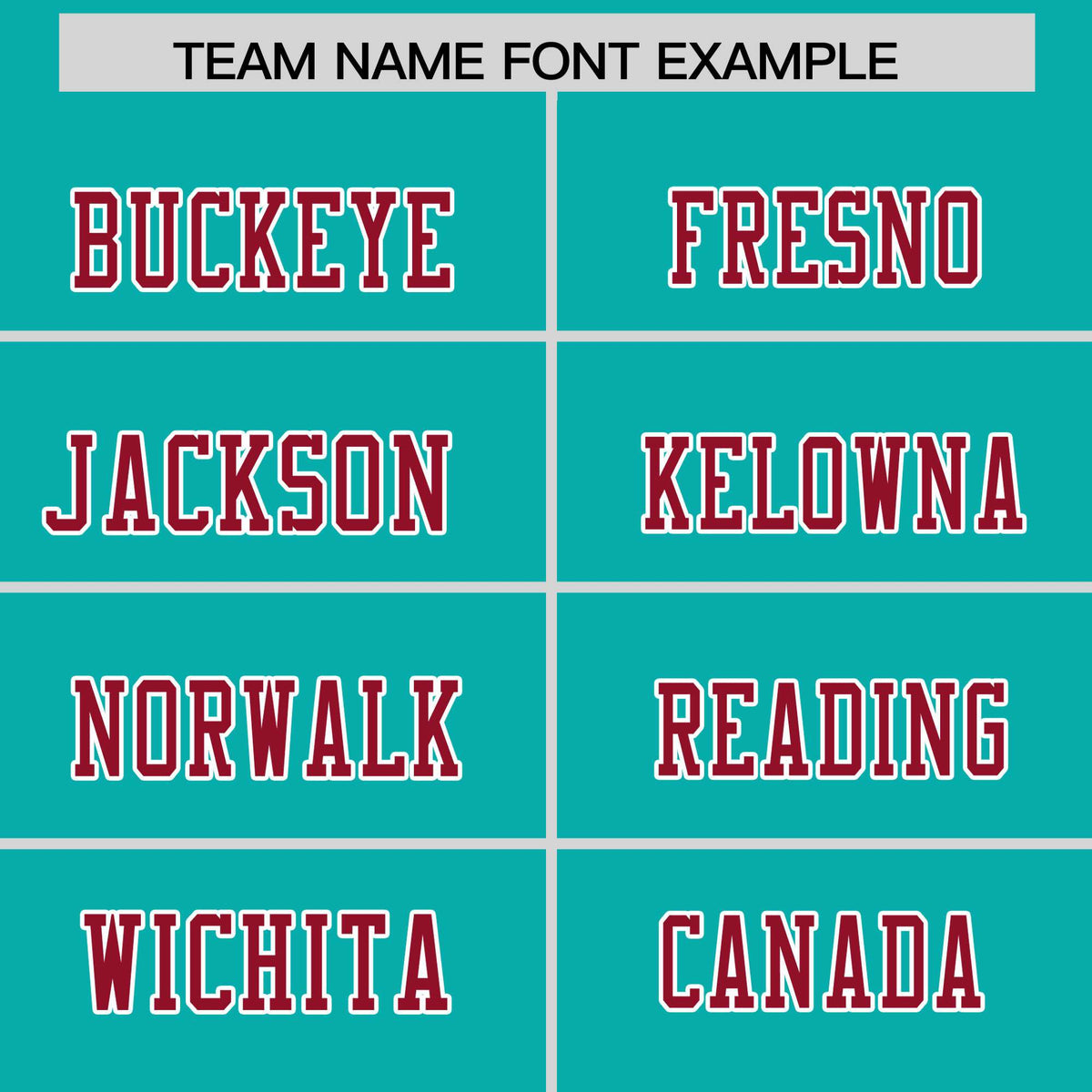 Custom Flag Football Jersey | Aqua Cardinal Color Block For Youth &amp; Men | Add Name, Number &amp; Logo | KXKSHOP