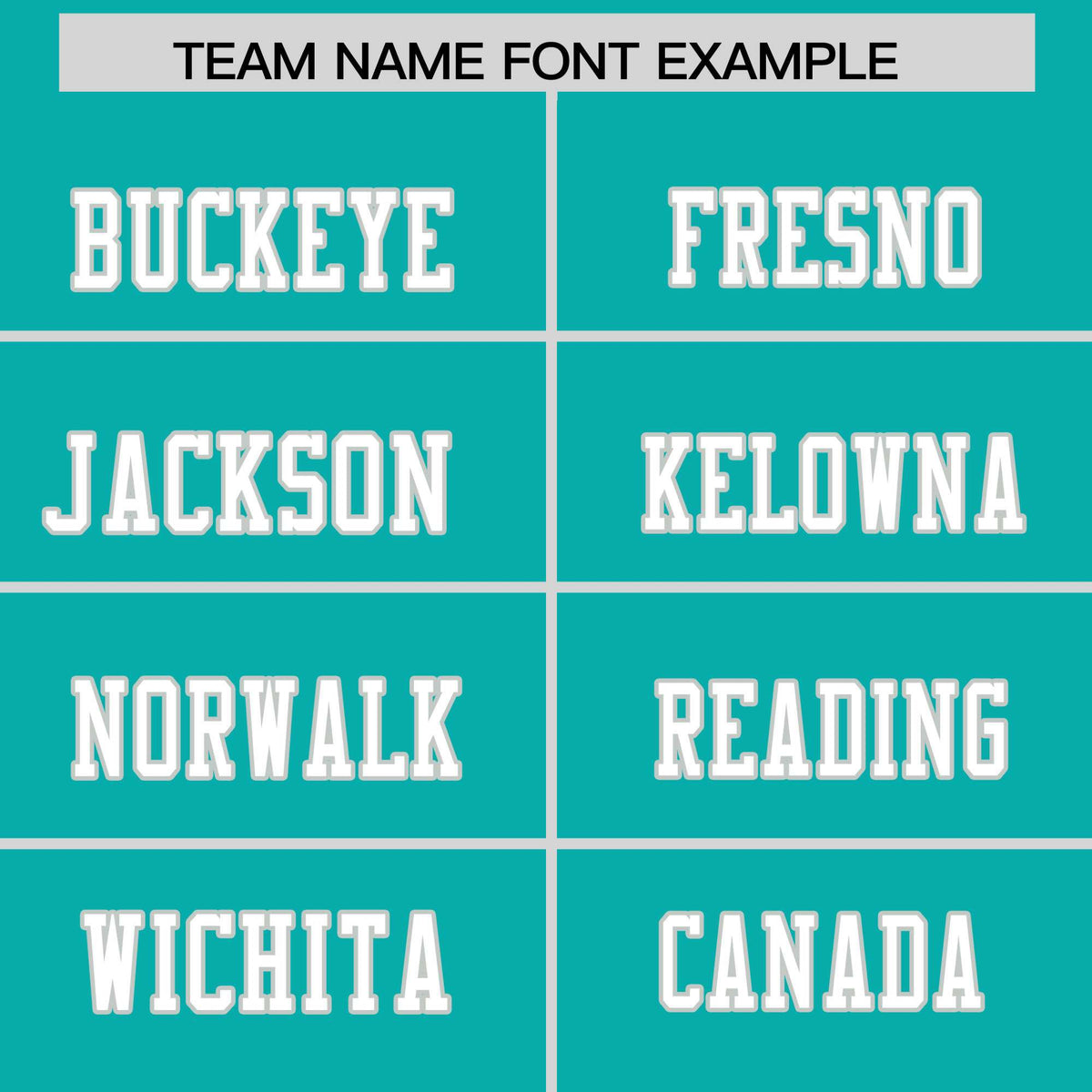 Custom Flag Football Jersey | Aqua White Color Block For Youth &amp; Men | Add Name, Number &amp; Logo | KXKSHOP