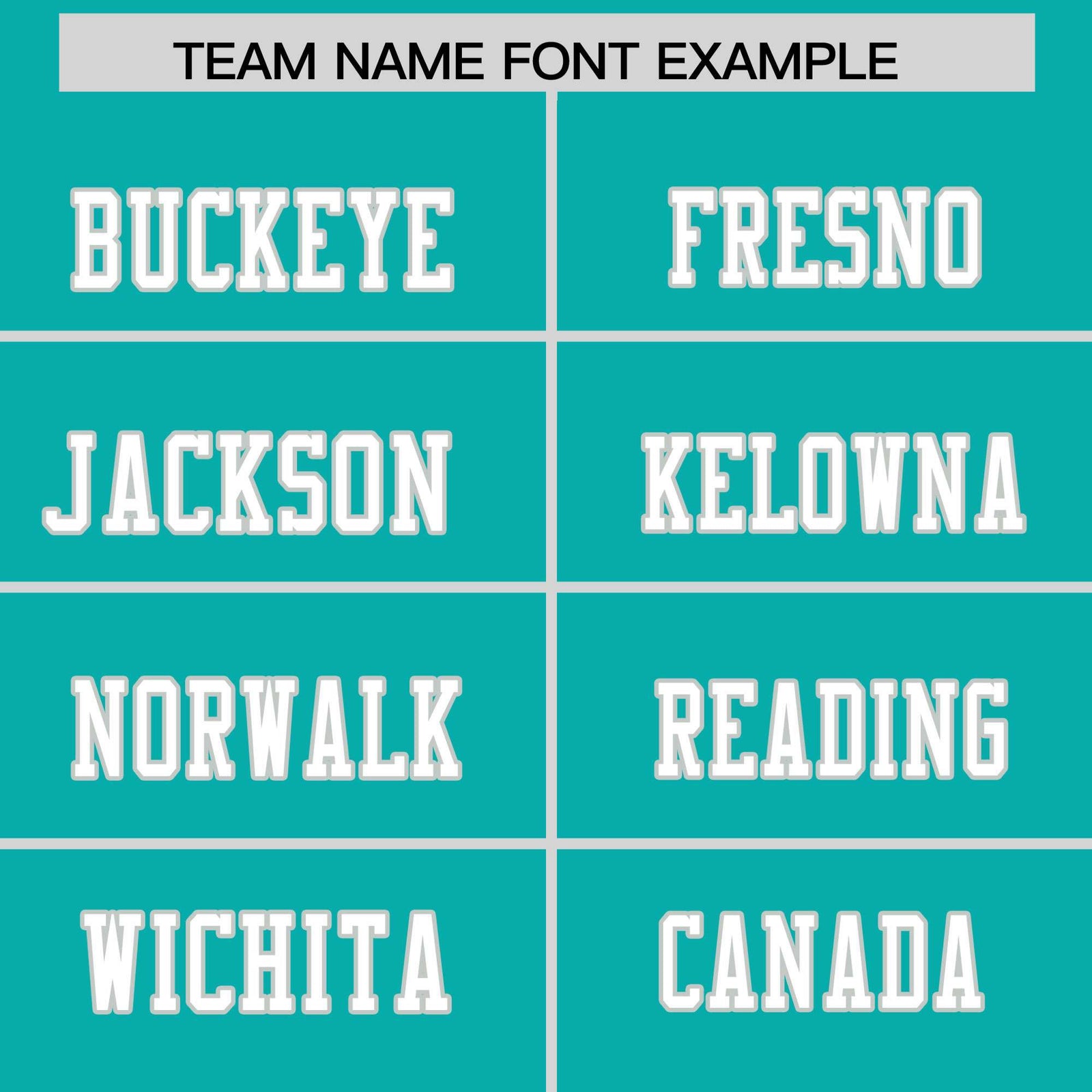 Custom Flag Football Jersey | Aqua White Color Block For Youth & Men | Add Name, Number & Logo | KXKSHOP