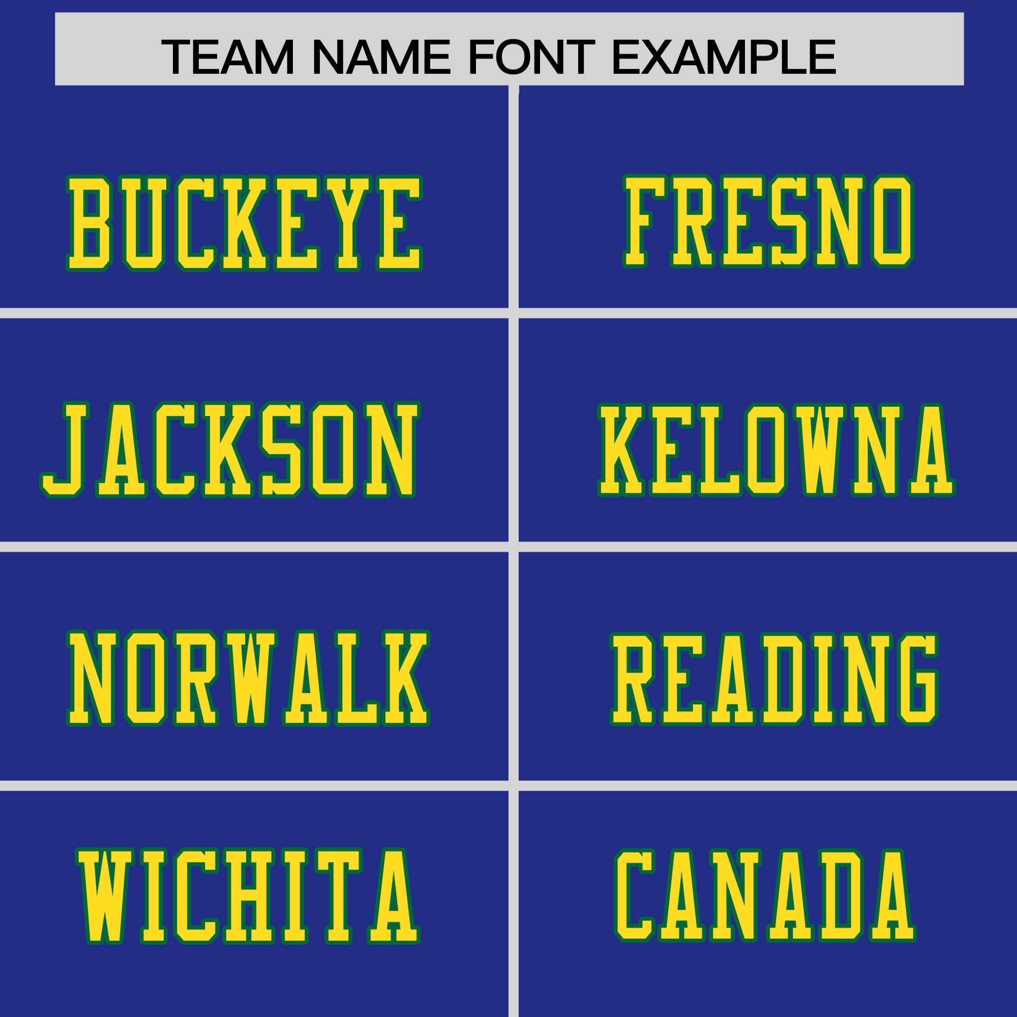 Custom Flag Football Jersey | Royal Kelly Green Color Block For Youth & Men | Add Name, Number & Logo | KXKSHOP