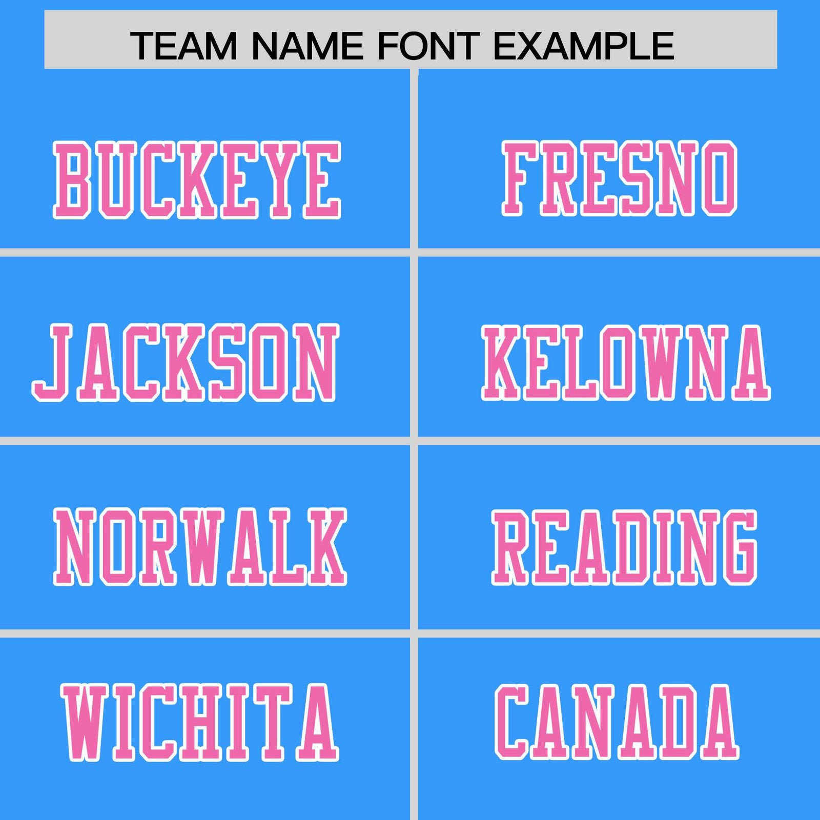 Custom Flag Football Jersey | Powder Blue Pink Color Block For Youth & Men | Add Name, Number & Logo | KXKSHOP