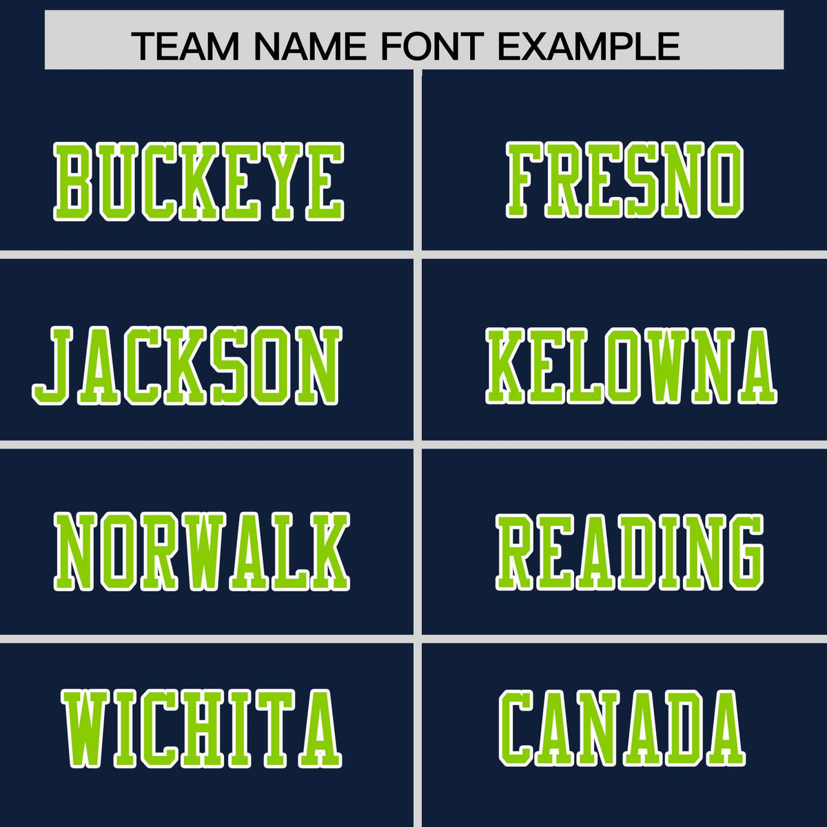 Custom Flag Football Jersey | Navy Neon Green Color Block For Youth &amp; Men | Add Name, Number &amp; Logo | KXKSHOP