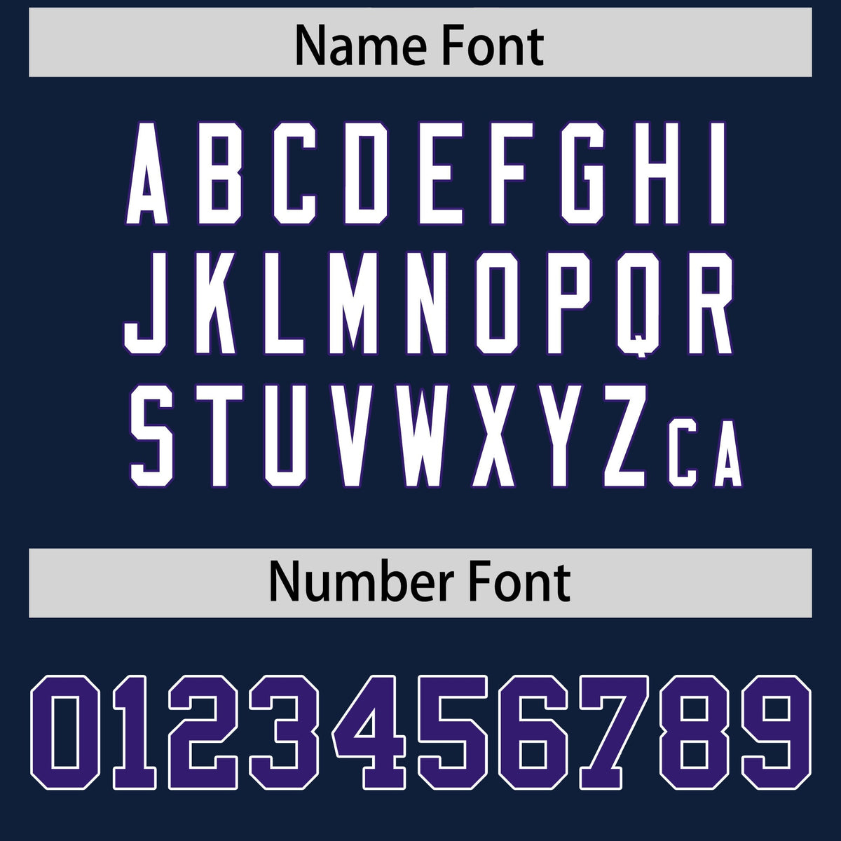 Custom Flag Football Jersey | Navy Purple Color Block For Youth &amp; Men | Add Name, Number &amp; Logo | KXKSHOP