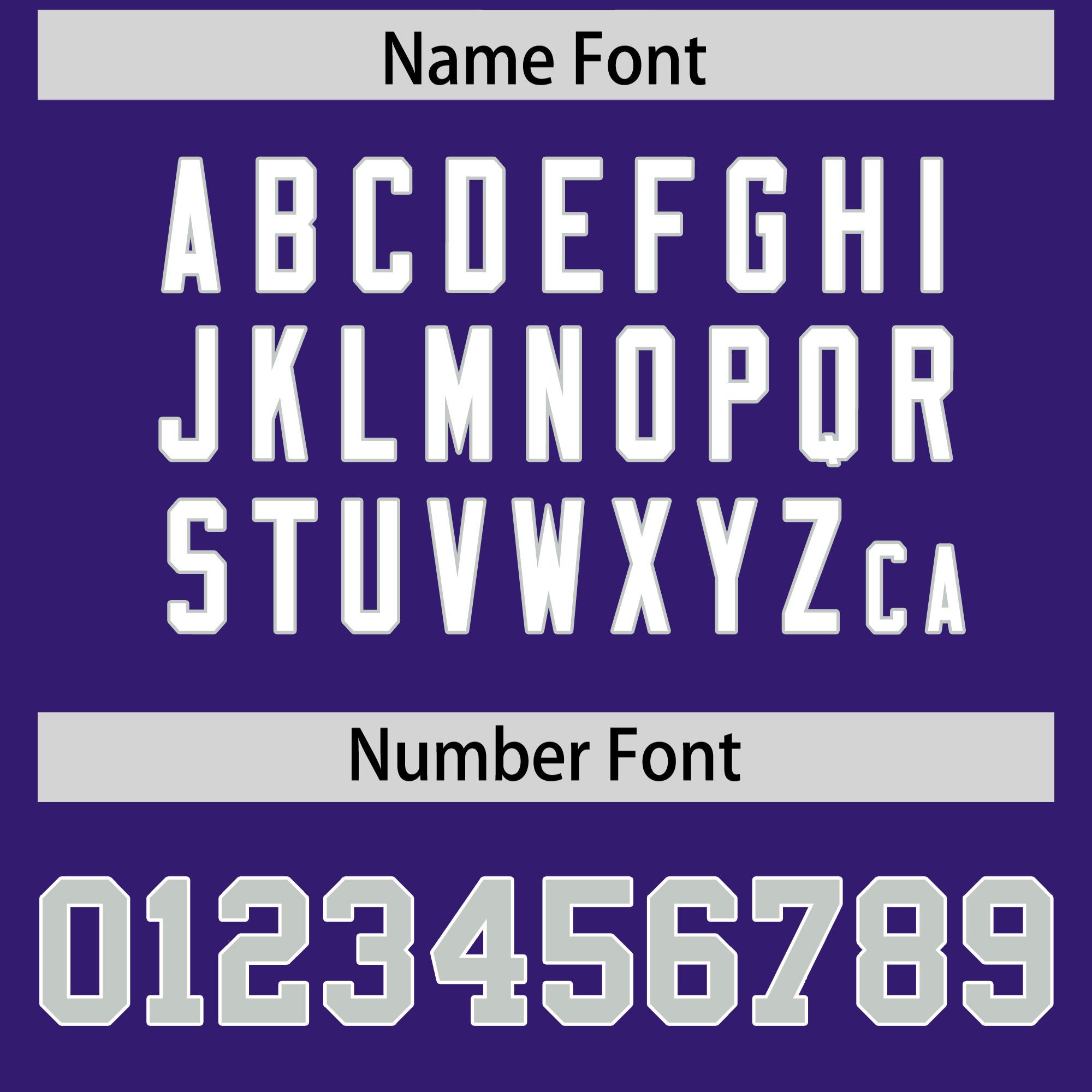 Custom Flag Football Jersey | Purple Gray Color Block For Youth & Men | Add Name, Number & Logo | KXKSHOP