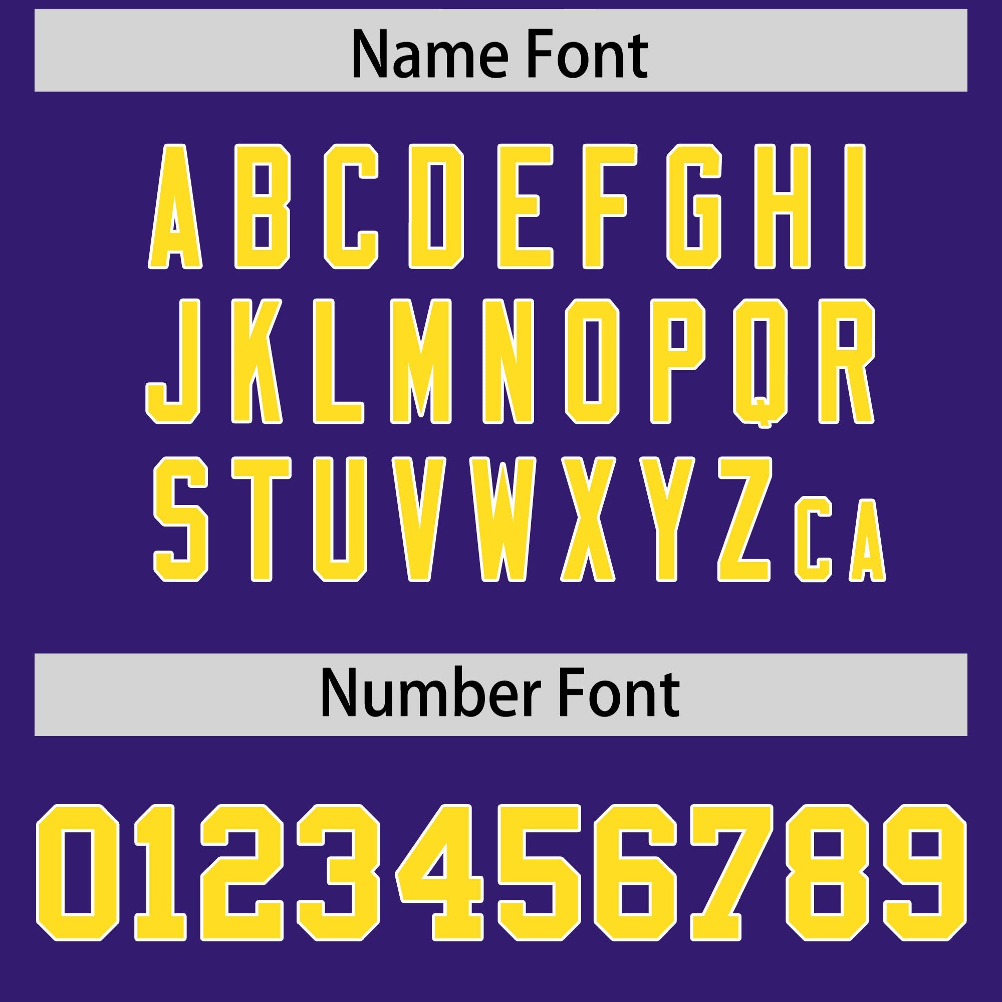 Custom Flag Football Jersey | Purple Gold Color Block For Youth & Men | Add Name, Number & Logo | KXKSHOP