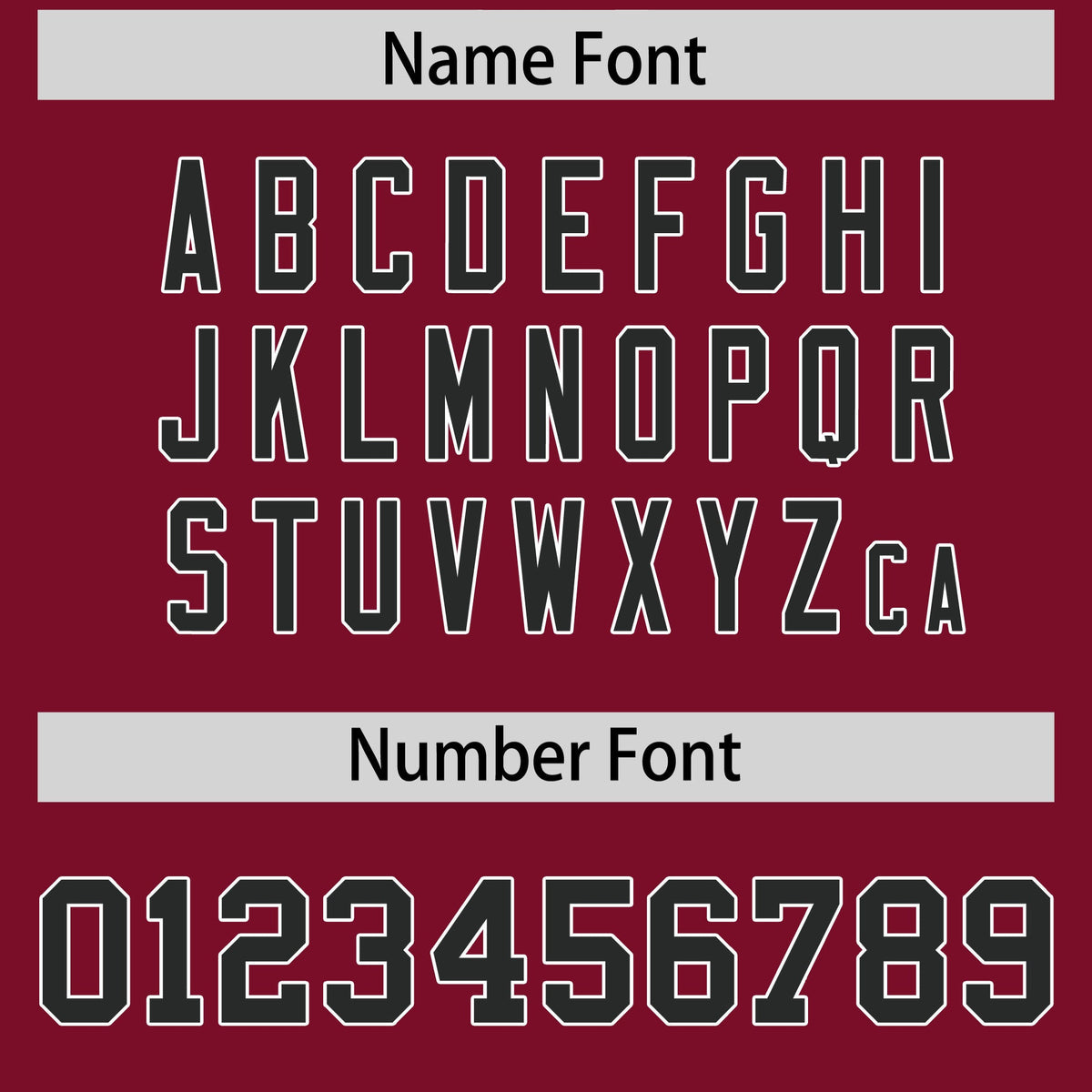 Custom Flag Football Jersey | Cardinal Black Color Block For Youth & Men | Add Name, Number & Logo | KXKSHOP