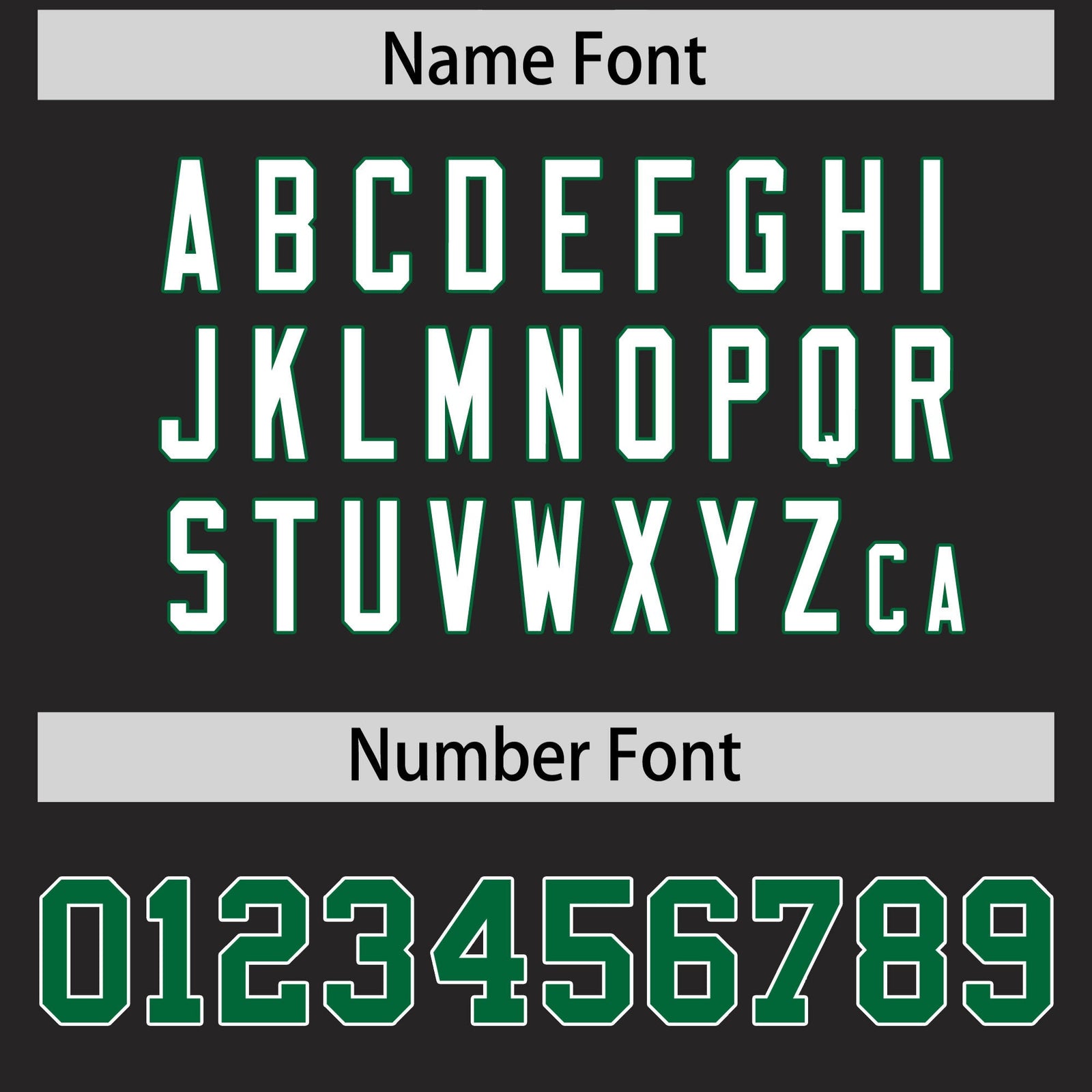 Custom Flag Football Jersey | Black Kelly Green Color Block For Youth & Men | Add Name, Number & Logo | KXKSHOP