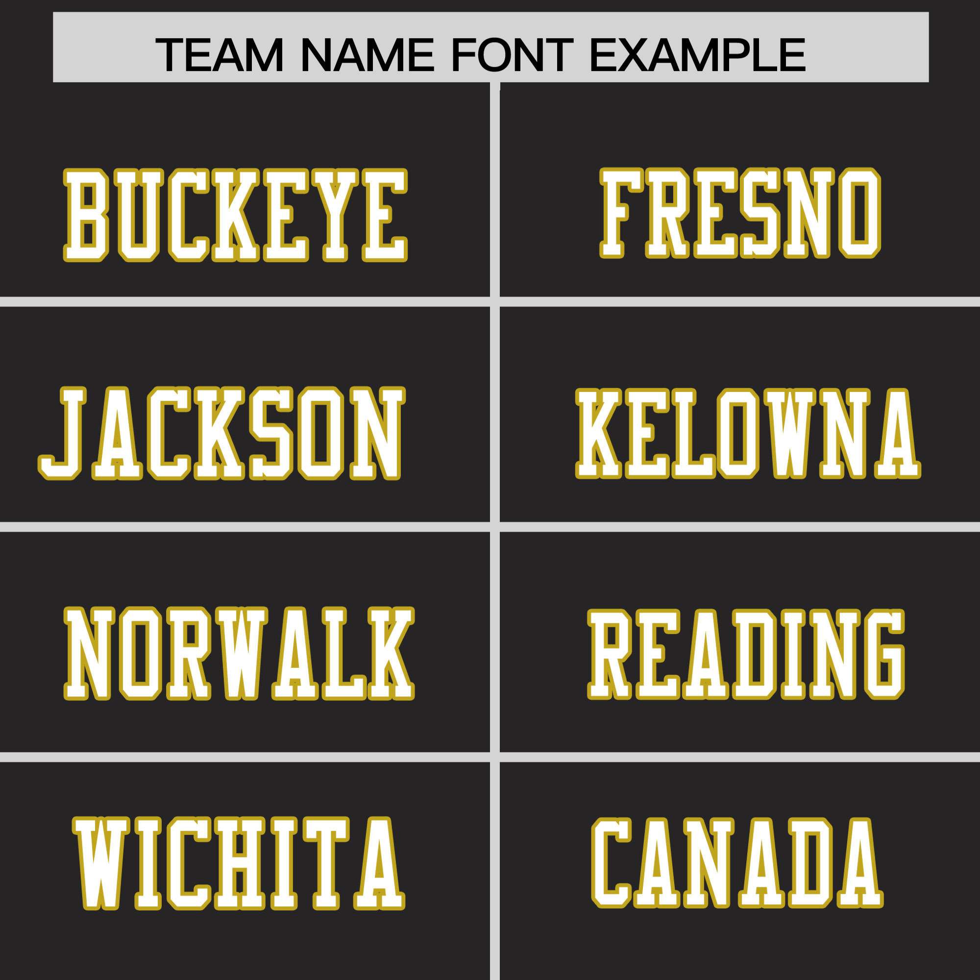 Custom Flag Football Jersey | Black Old Gold Color Block For Youth & Men | Add Name, Number & Logo | KXKSHOP