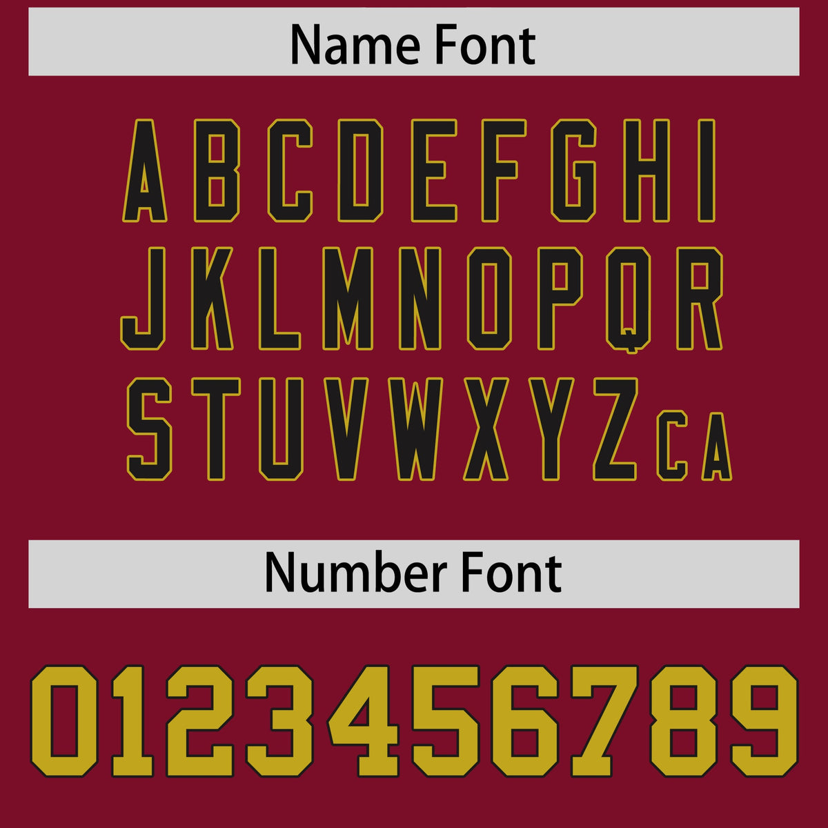 Custom Flag Football Jersey | Cardinal Old Gold Color Block For Youth & Men | Add Name, Number & Logo | KXKSHOP