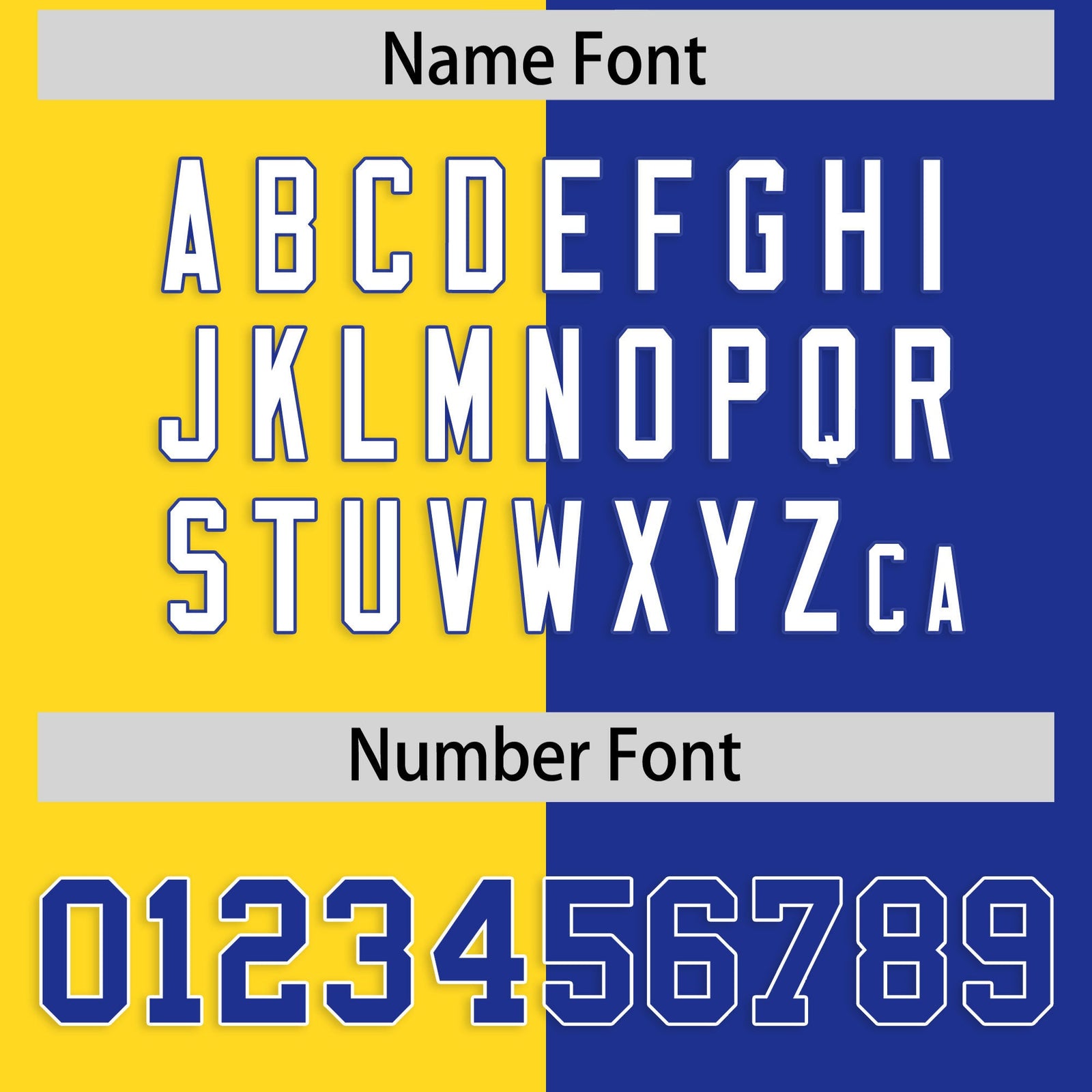 Custom Royal Gold Four Squares Design Performance Polo Shirt