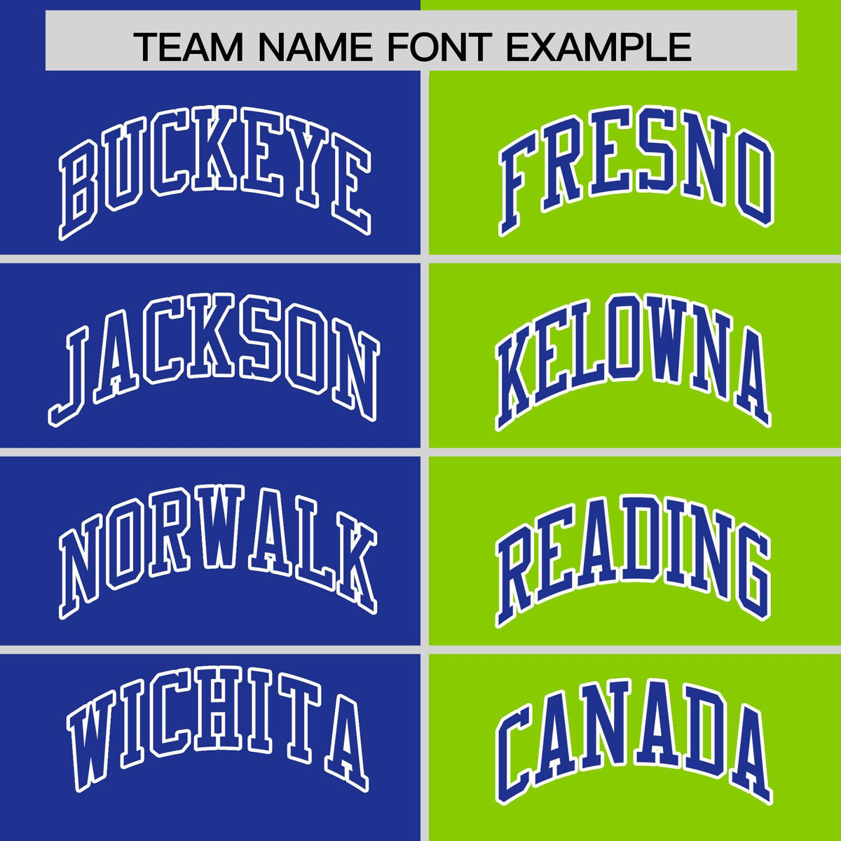 Custom Royal Neon Green Four Squares Design Performance Polo Shirt