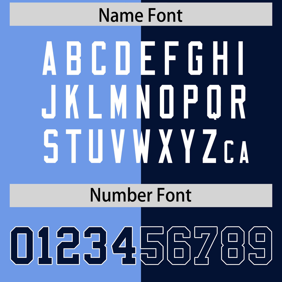 Custom Navy Light Blue Four Squares Design Performance Polo Shirt