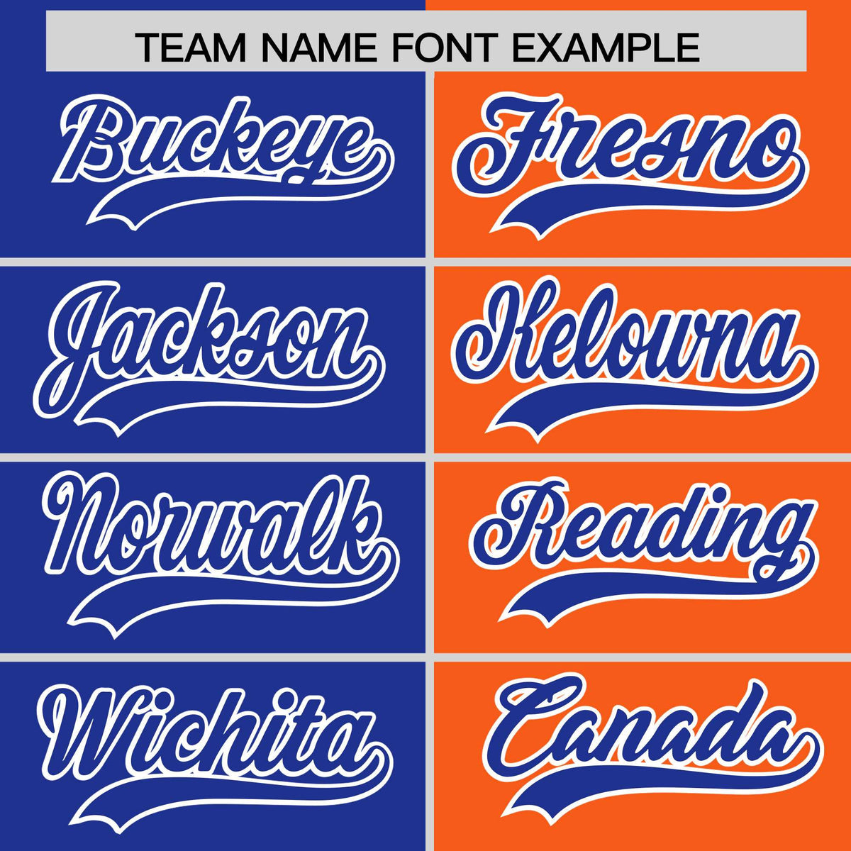 Custom Royal Orange Four Squares Design Performance Polo Shirt